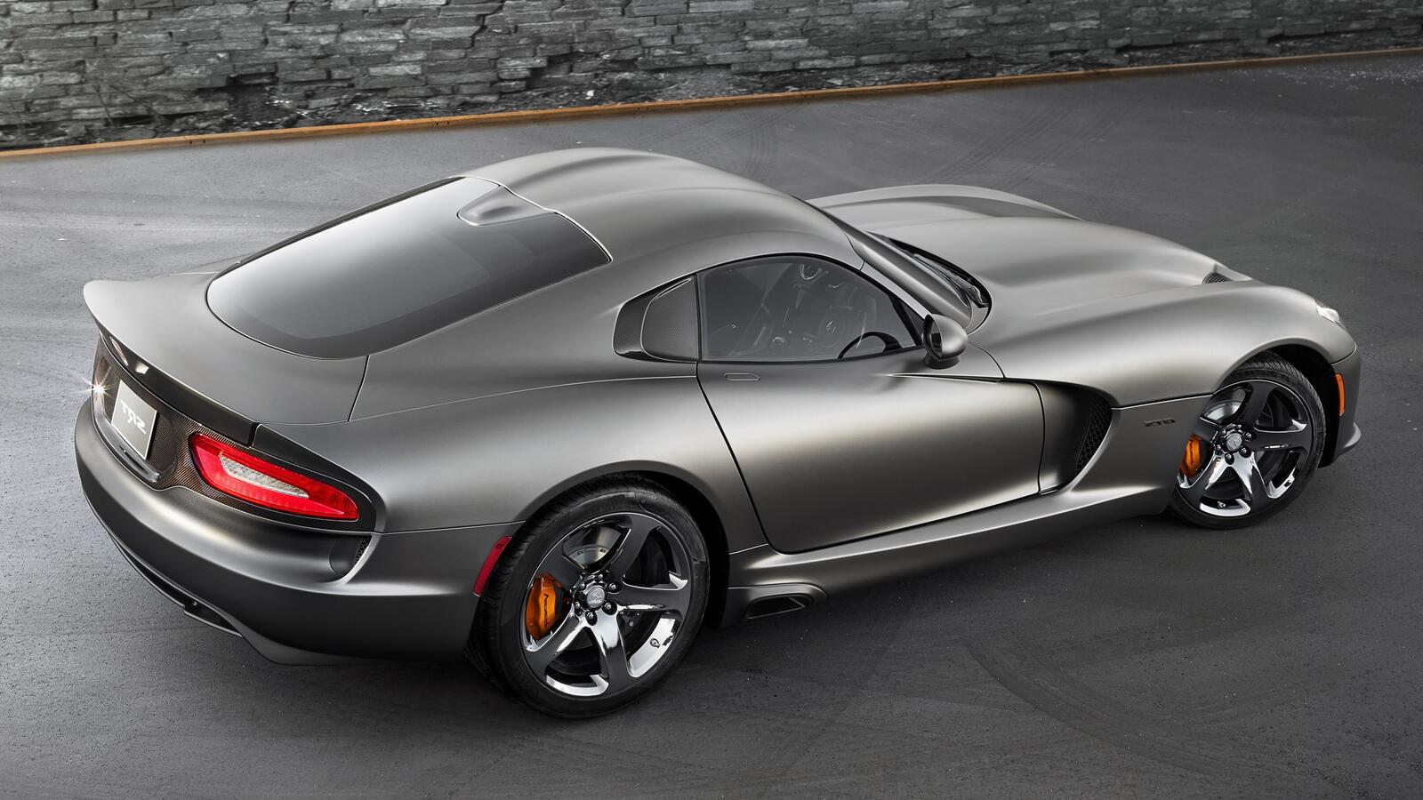 Wallpapers Dodge Viper cars gray on the desktop