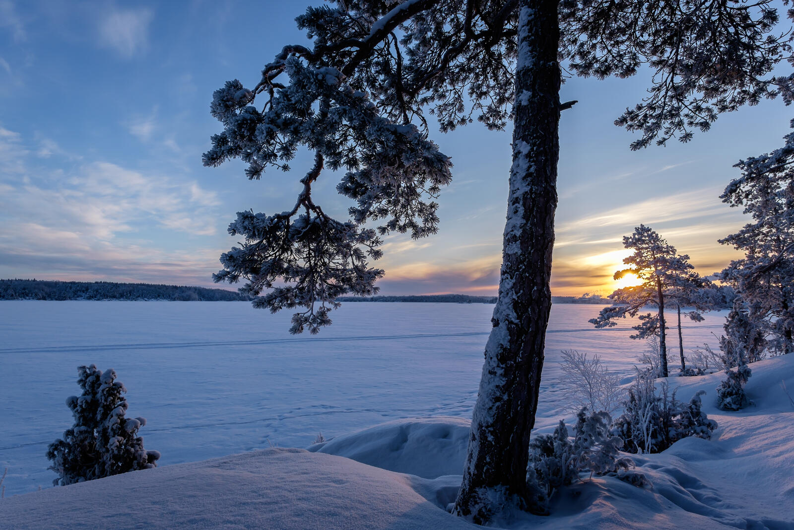 Wallpapers winter Finland Suomi on the desktop