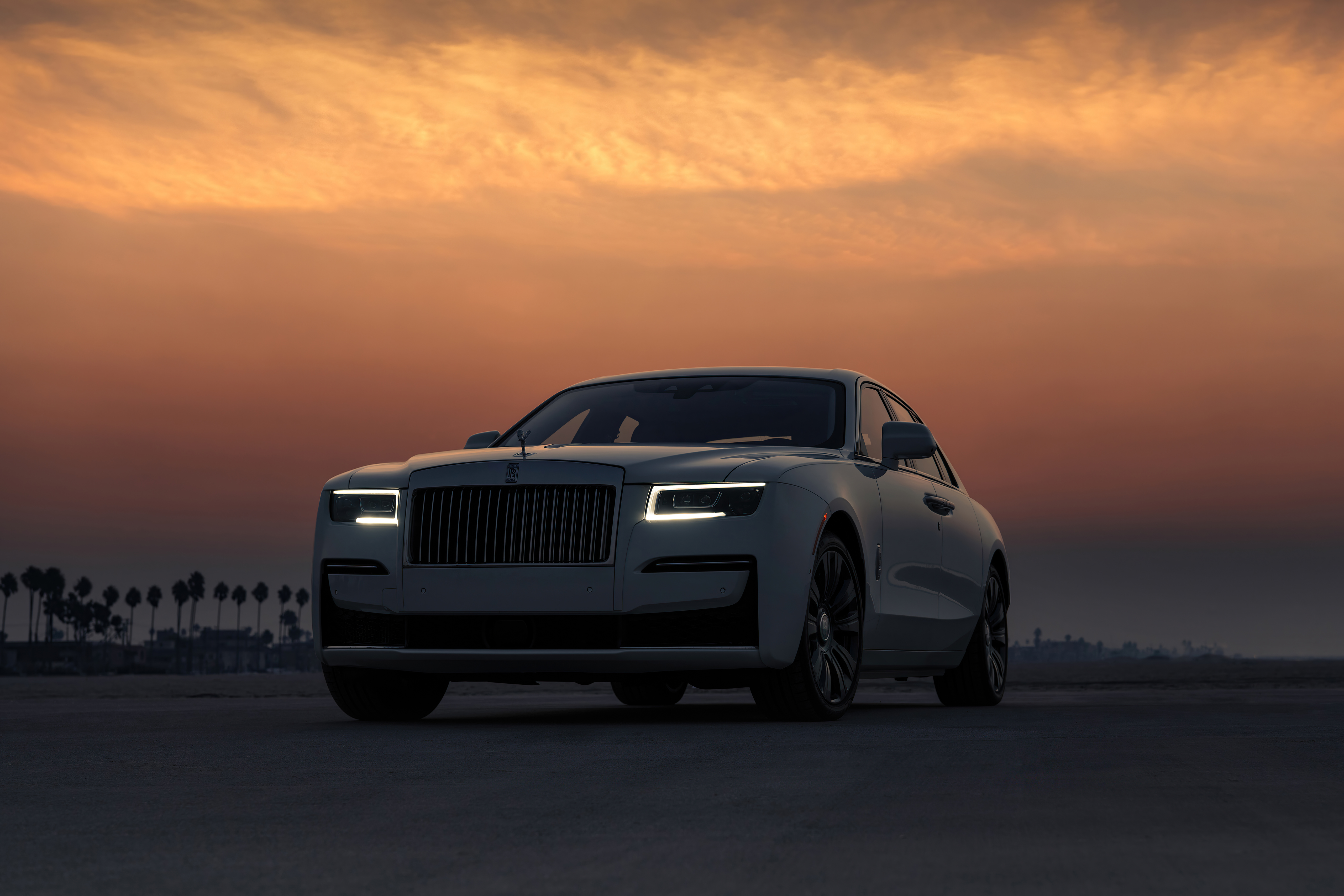 Фото бесплатно Rolls Royce Ghost, Роллс Ройс, автомобили 2021 года