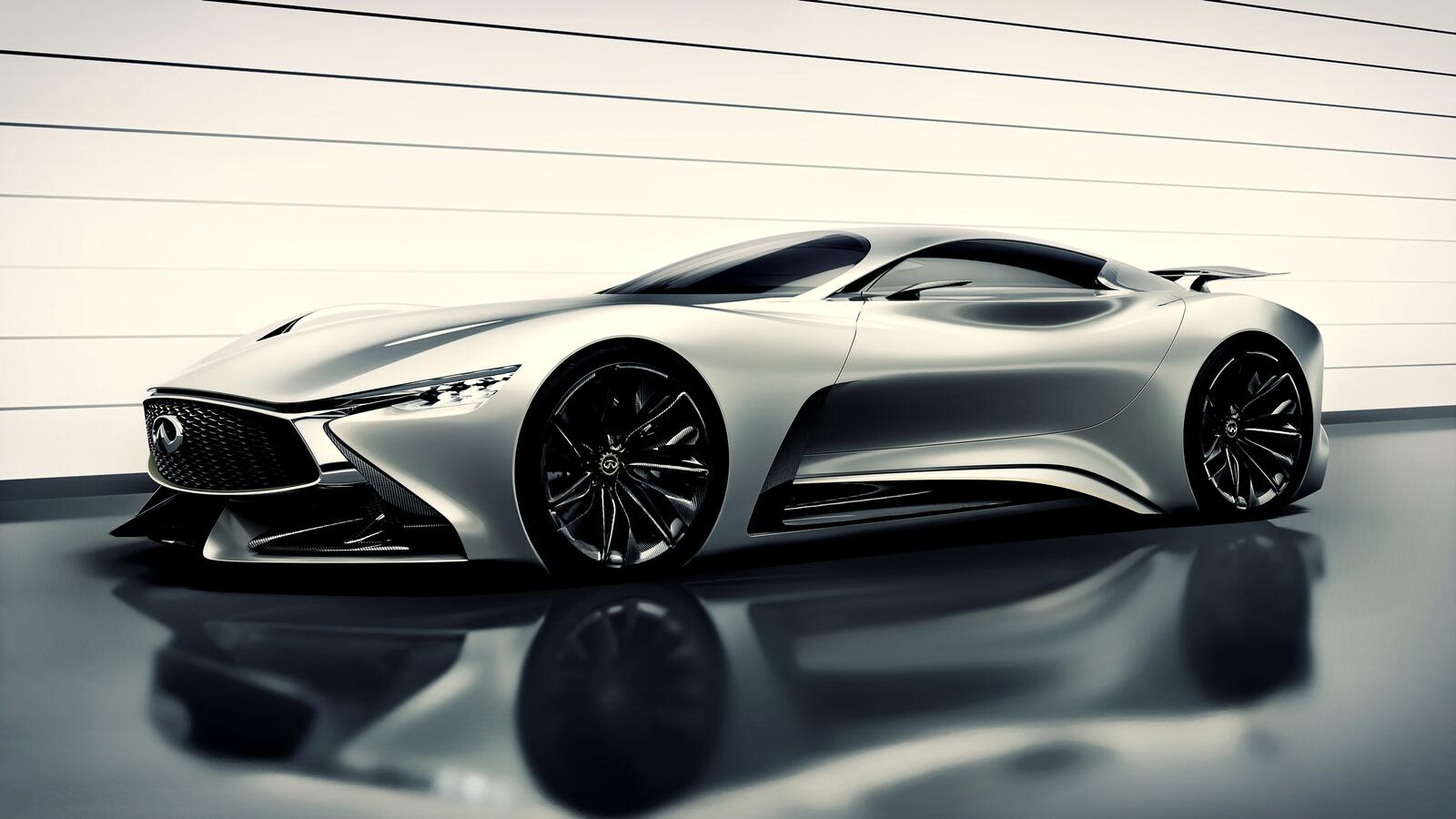 桌面上的壁纸汽车 英菲尼迪VISION GT壁纸 超级跑车的概念设计