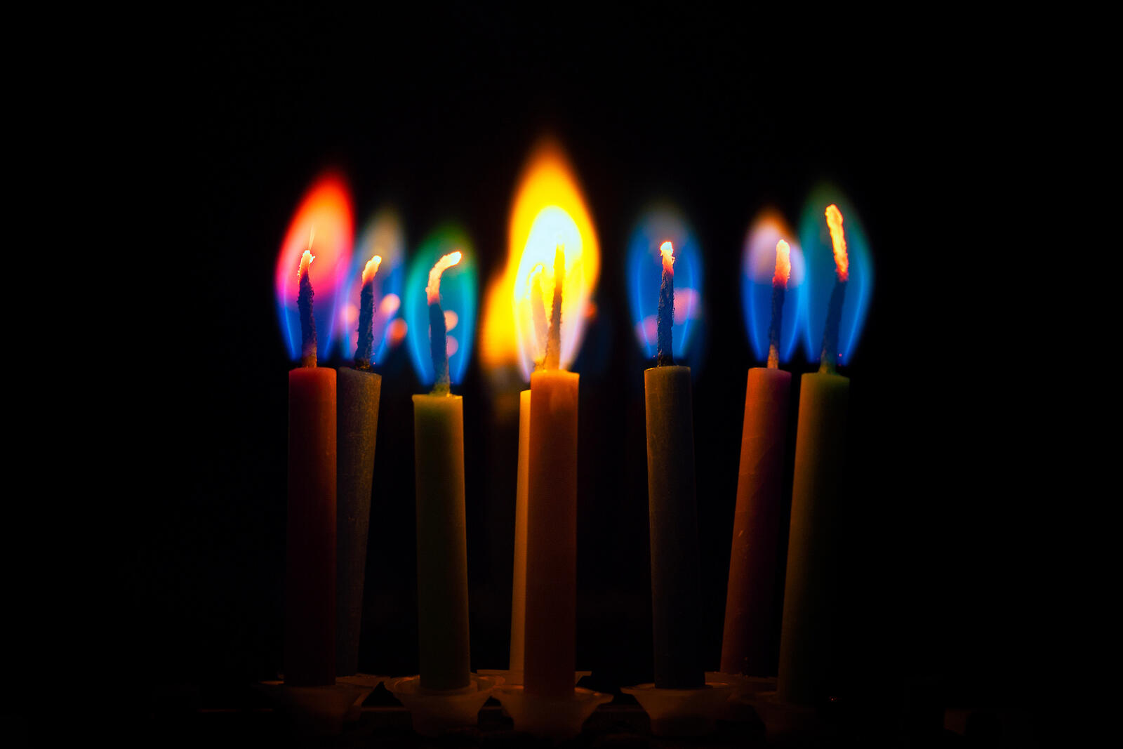 Бесплатное фото Красивые фотографии на тему огонь, свечи