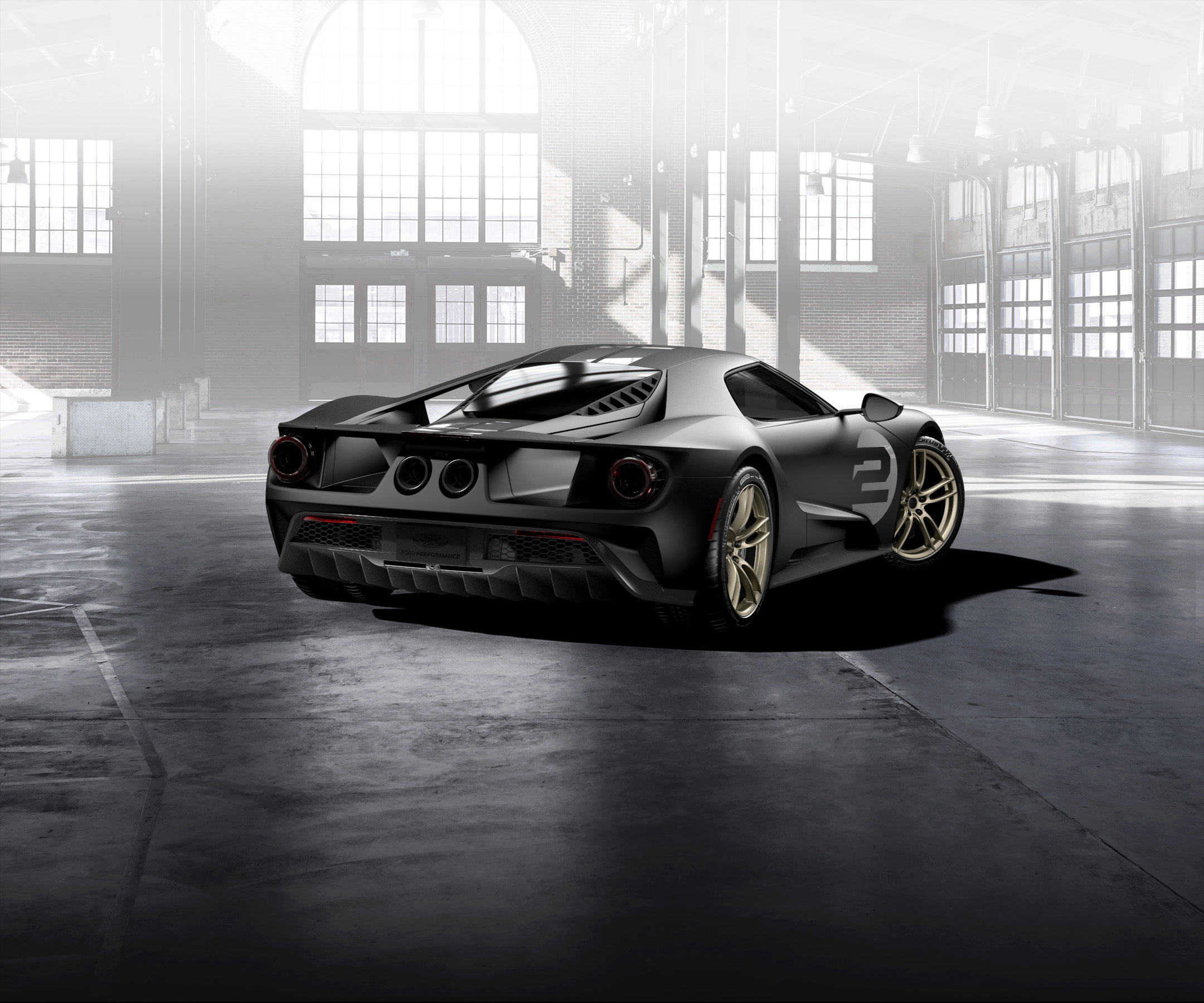 Wallpapers Ford Ford GT rear end on the desktop