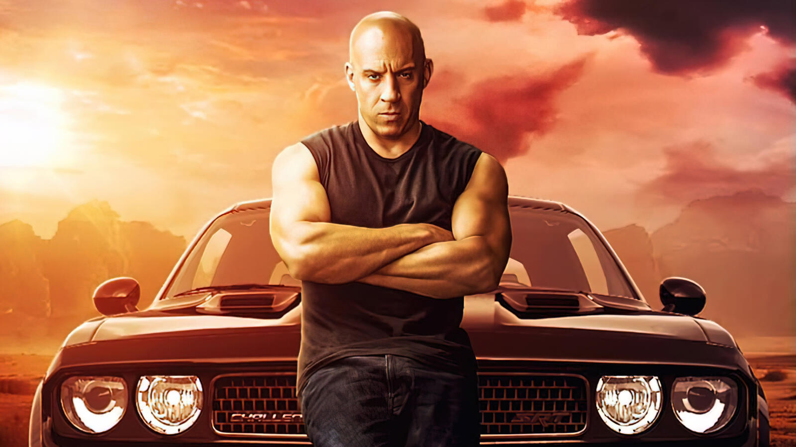 Wallpapers Fast And Furious 9 movies machine on the desktop