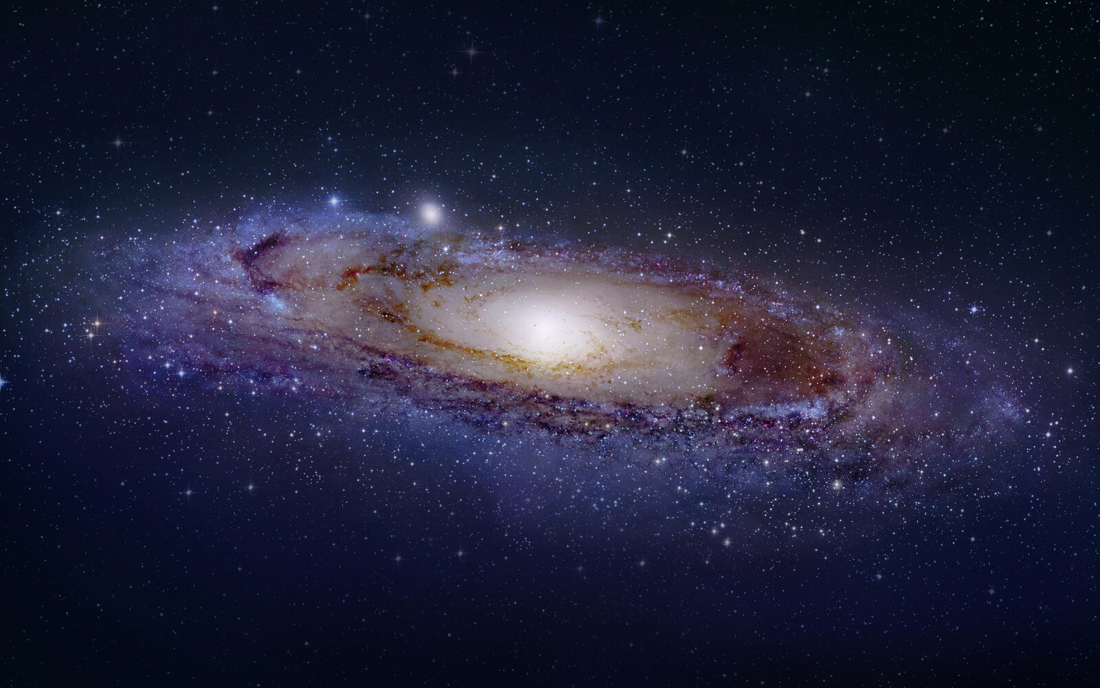 Wallpapers space the universe andromeda on the desktop