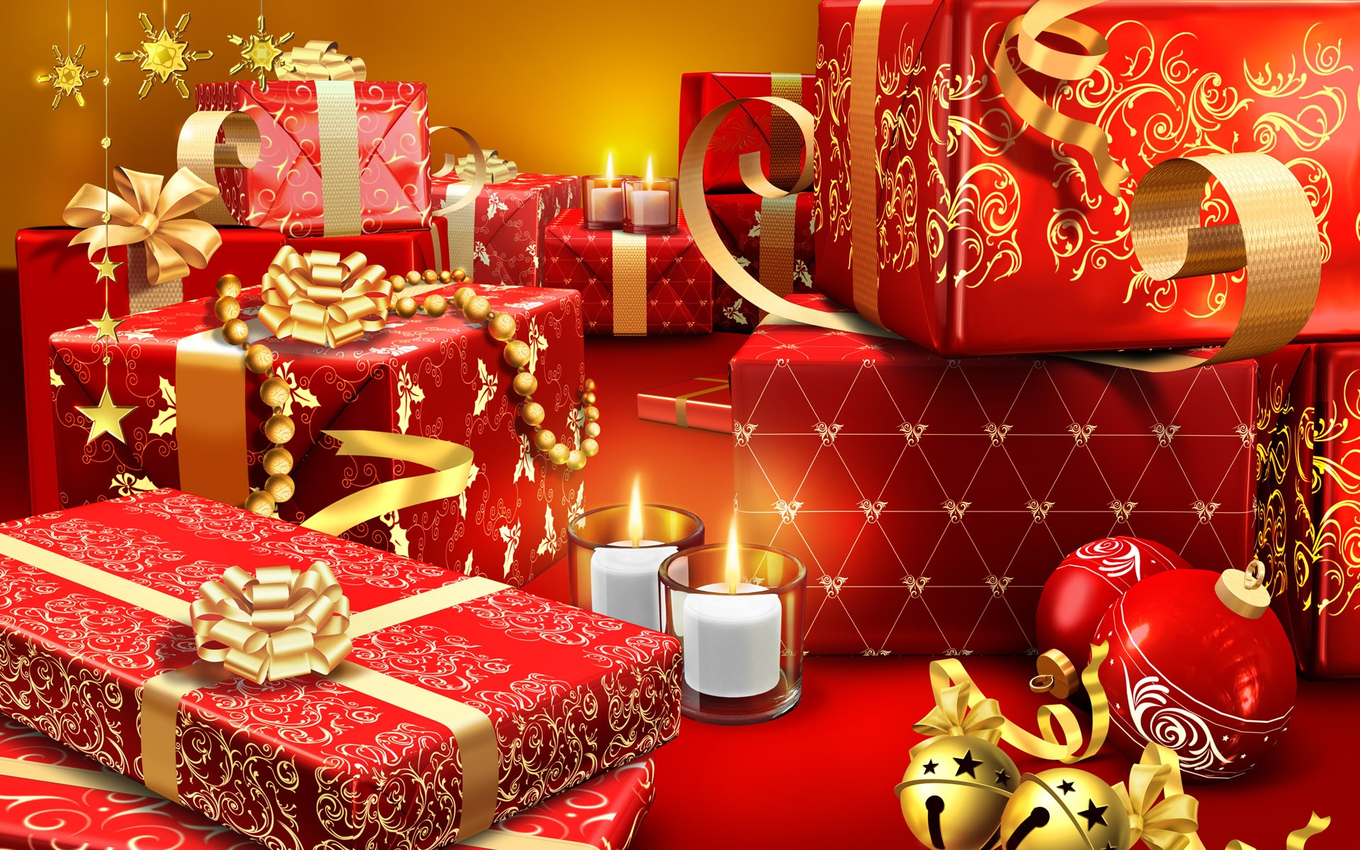 Обои рождественские украшения рождество китайский новый год на рабочий стол