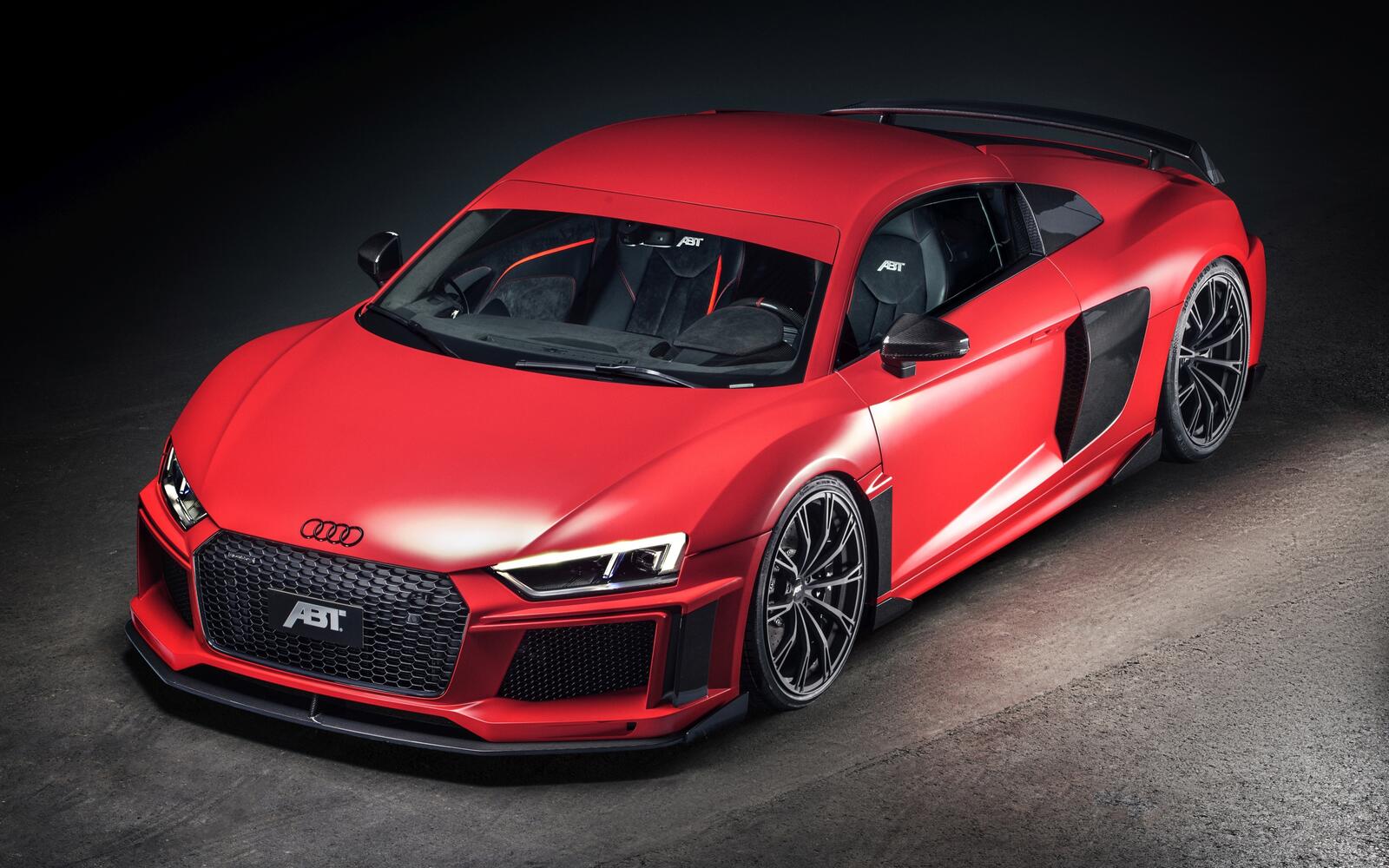 Wallpapers red Audi R8 cars on the desktop
