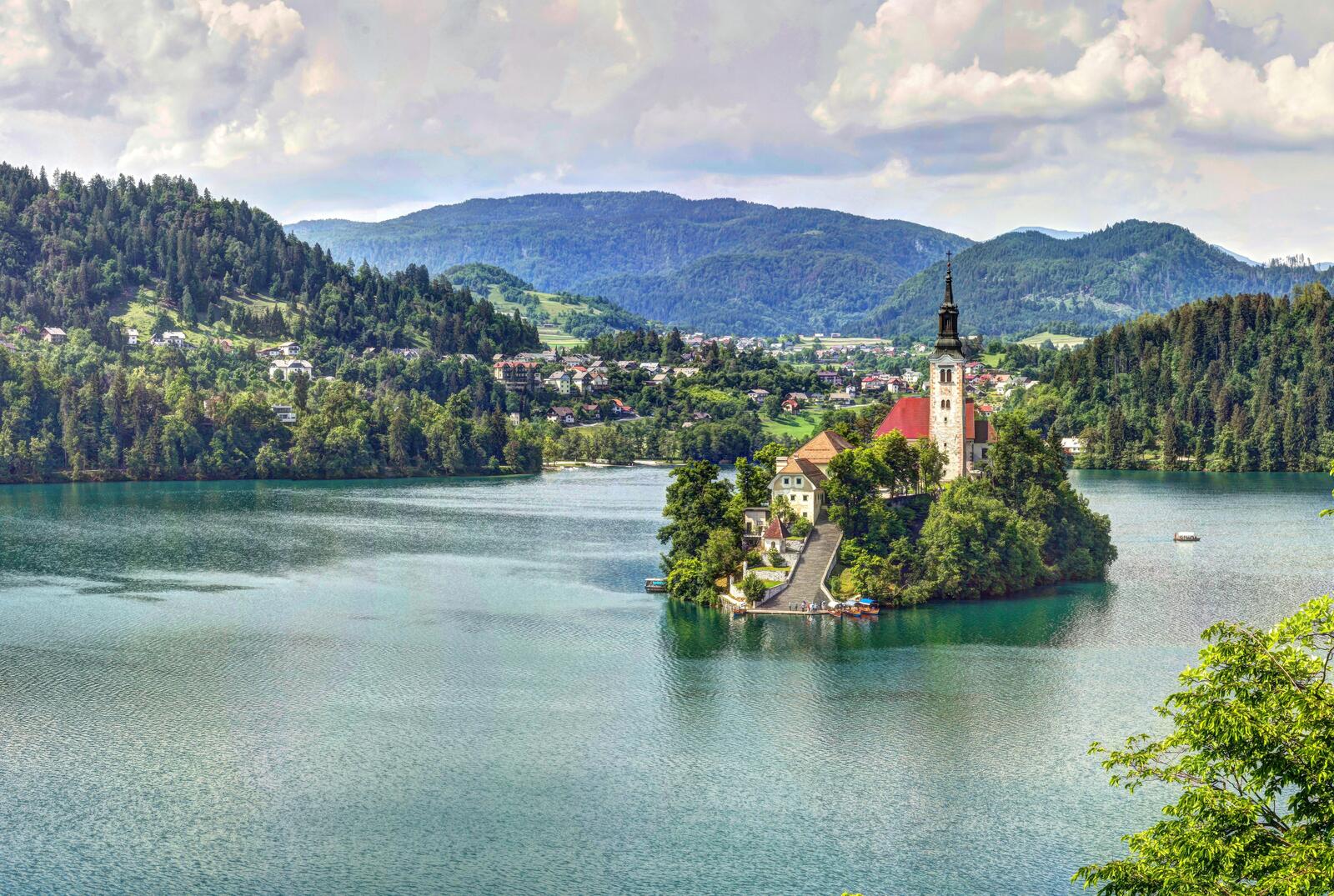 Wallpapers Ozero Bled Slovenia Bled on the desktop