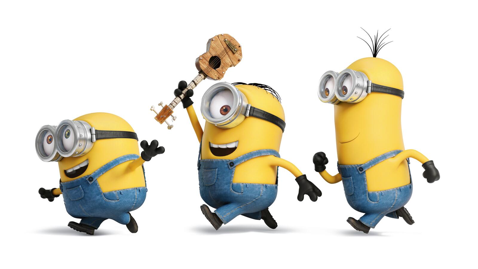 Wallpapers cartoons minions movies on the desktop