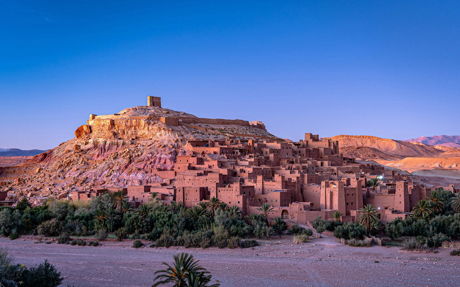 Обои замок обои марокко древняя деревня на рабочий стол