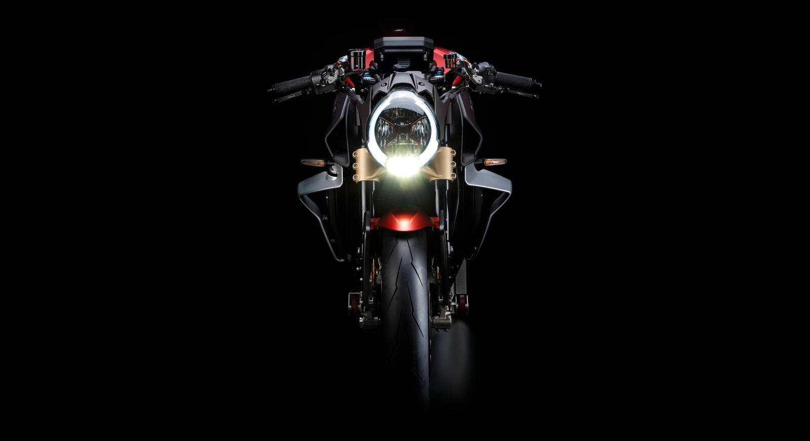 Wallpapers front view motorcycle wallpaper mv agusta brutale 1000 serie oro on the desktop