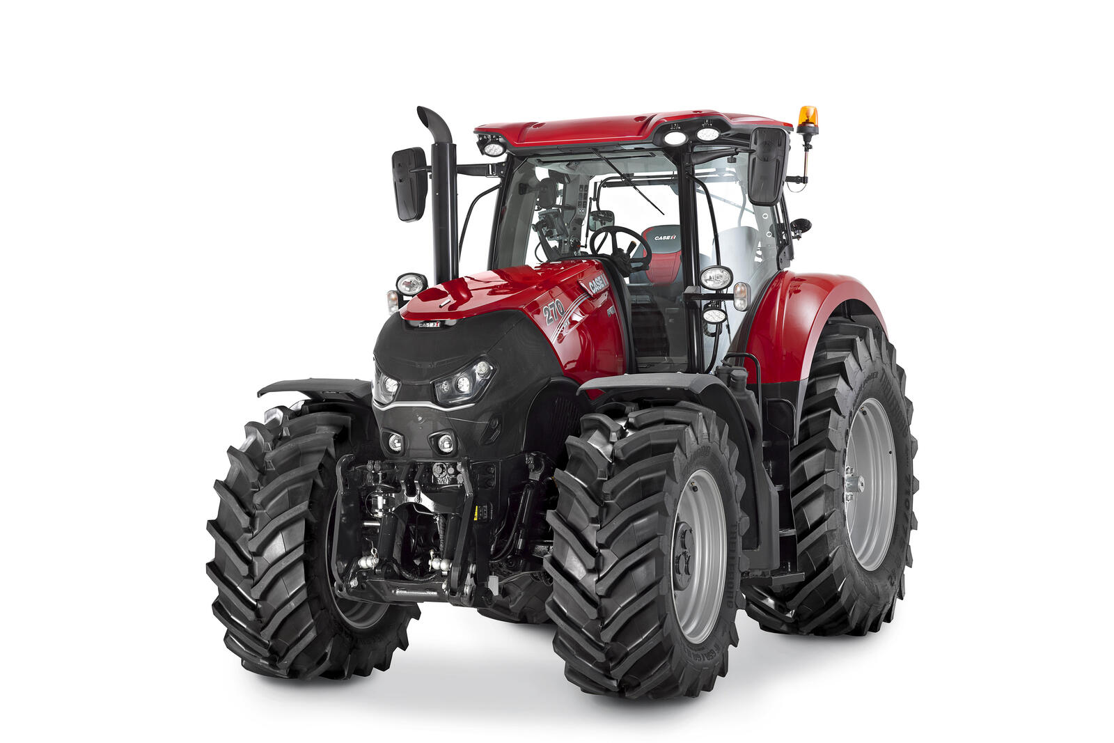 Wallpapers miscellaneous tractor red on the desktop