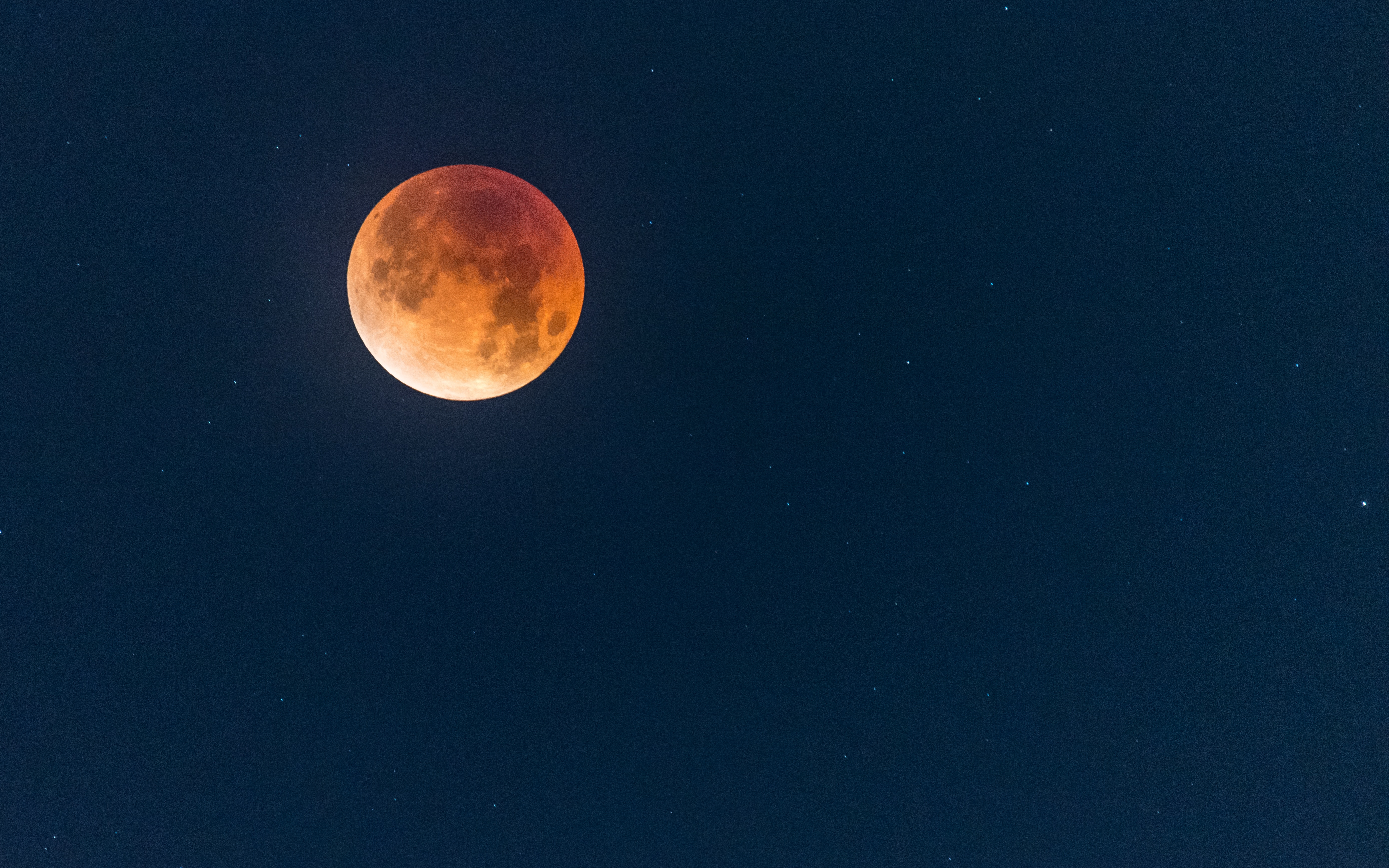 Бесплатное фото Красная Луна