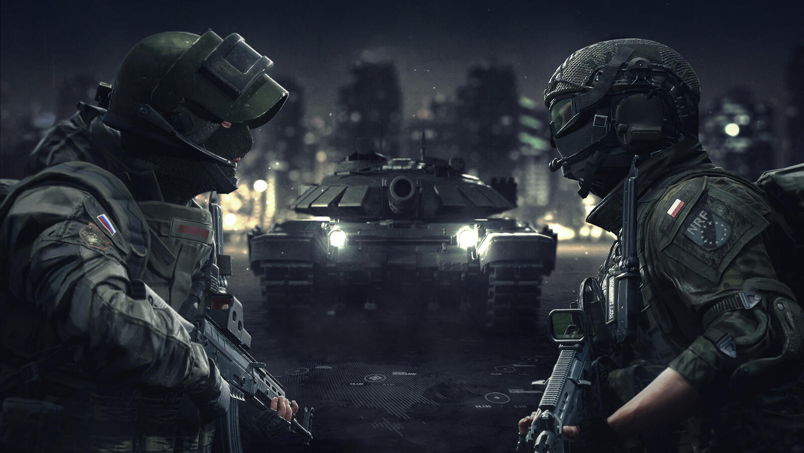 Wallpapers world war 3 the 2018 Games soldiers on the desktop