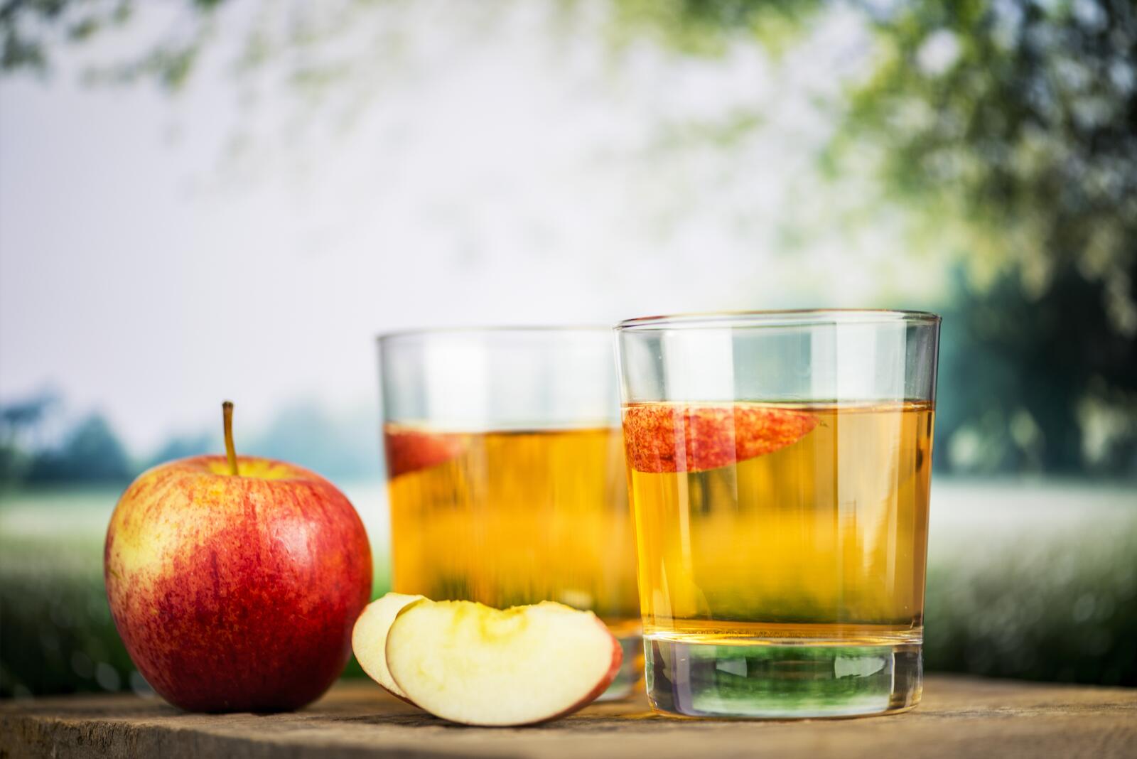 Wallpapers apple juice healty beverage on the desktop