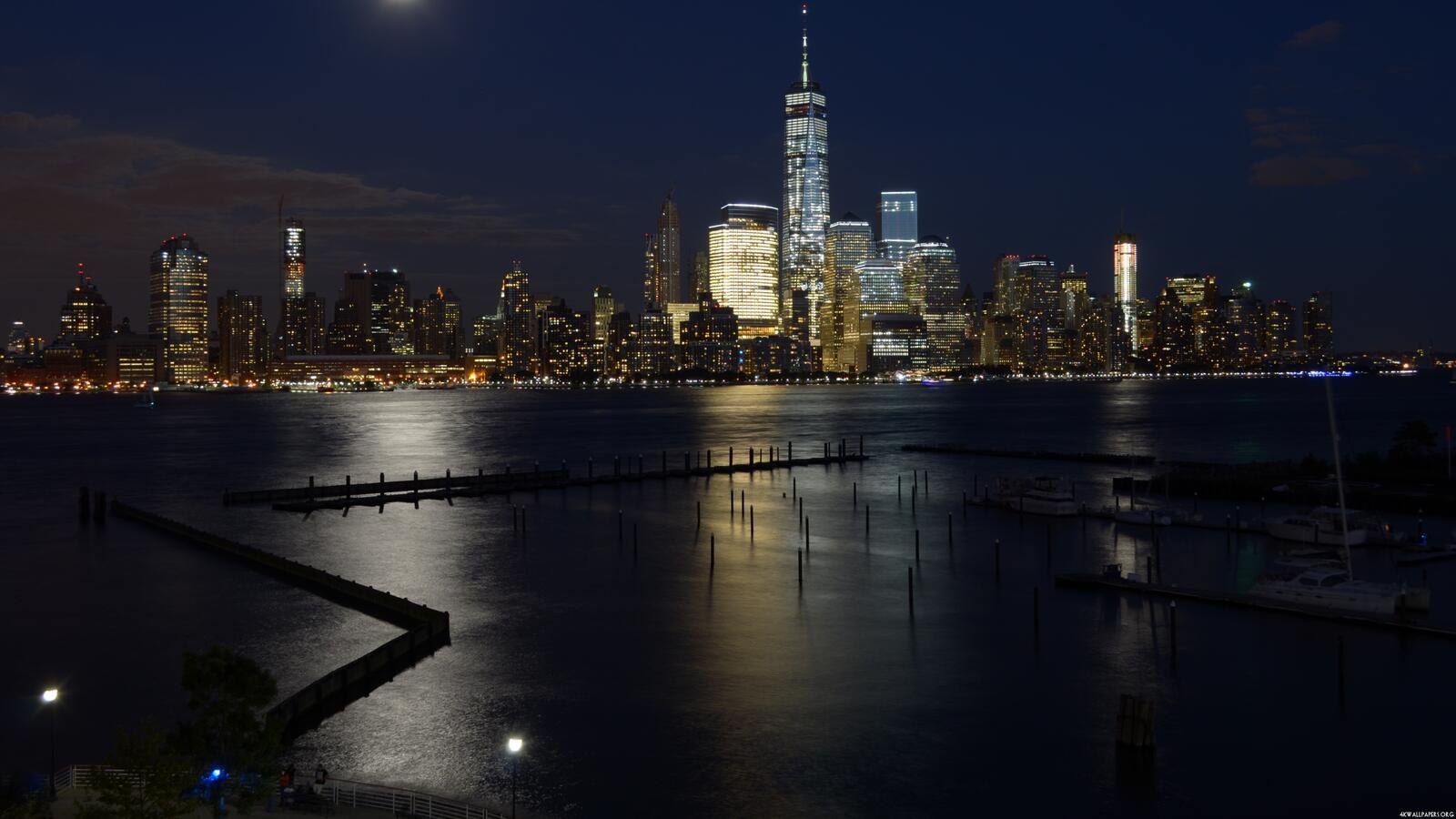 Wallpapers one world trade center cityscape USA on the desktop