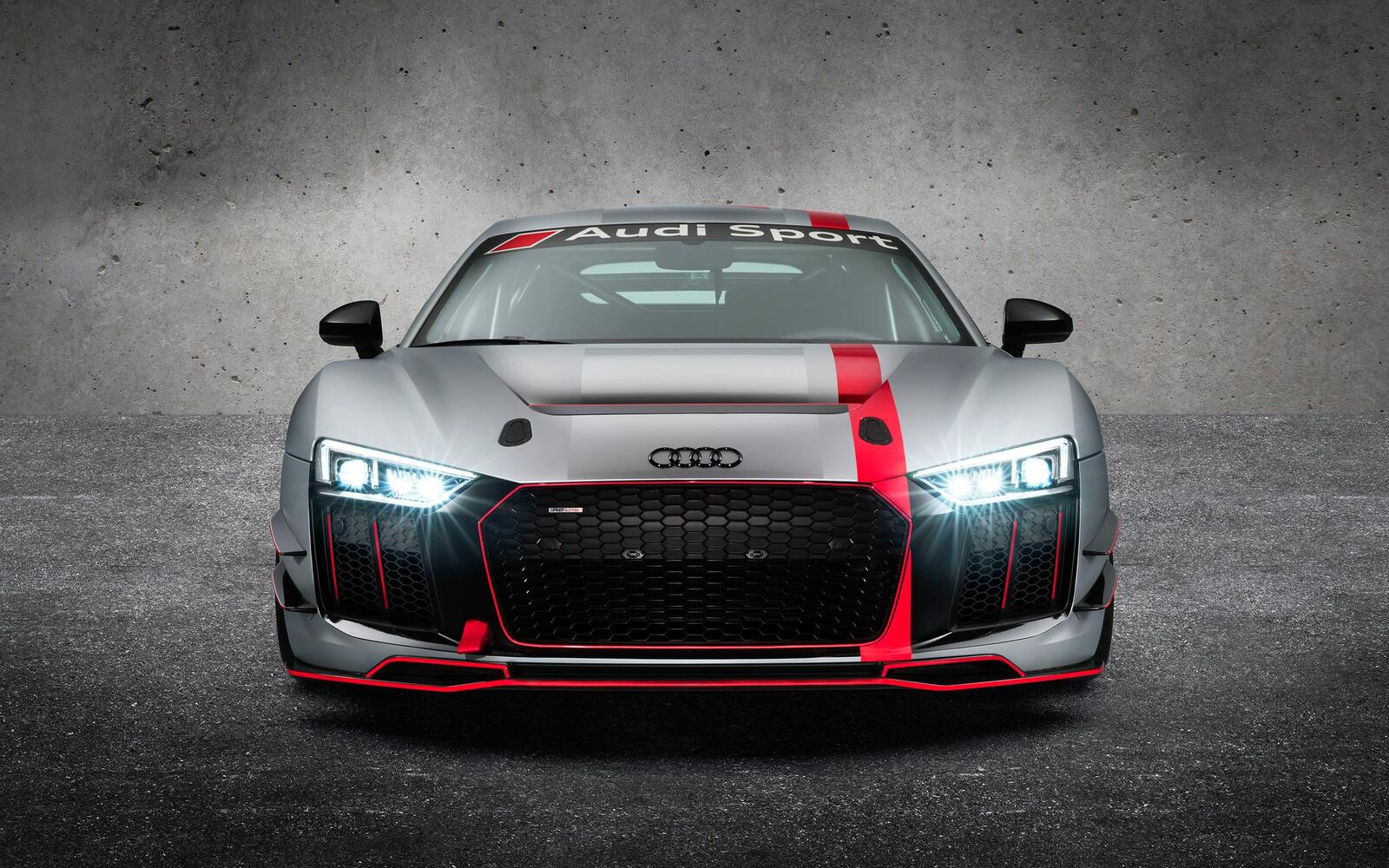Wallpapers wallpaper audi r8 lms gt4 view from front cars on the desktop