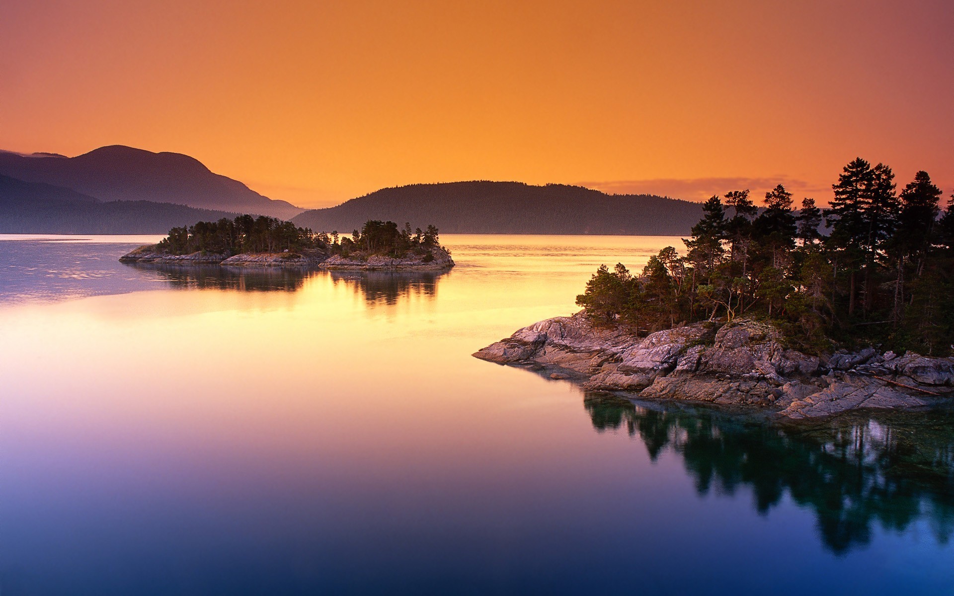 Фото бесплатно остров, озеро, пейзаж