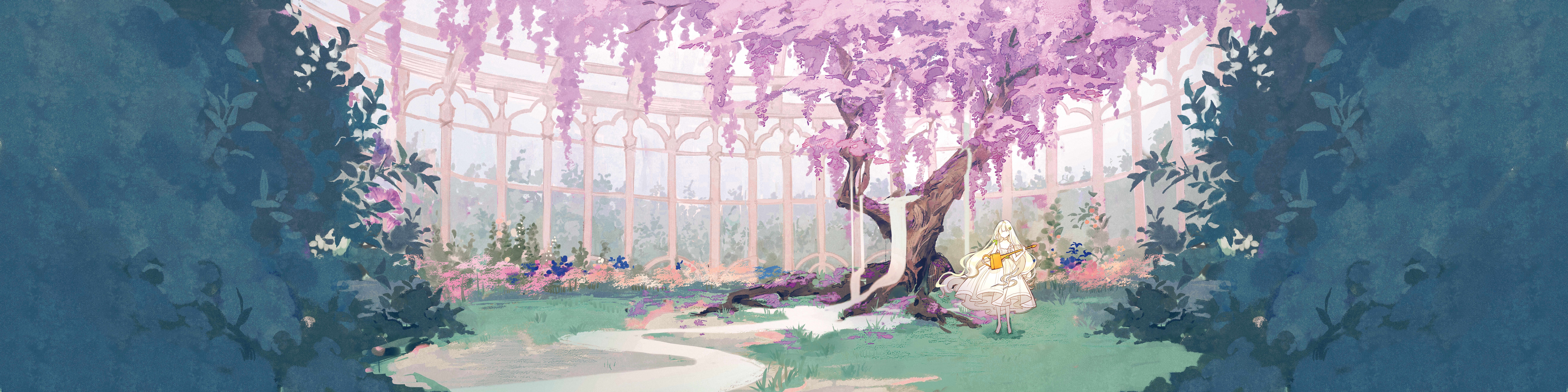 Королевский сад аниме