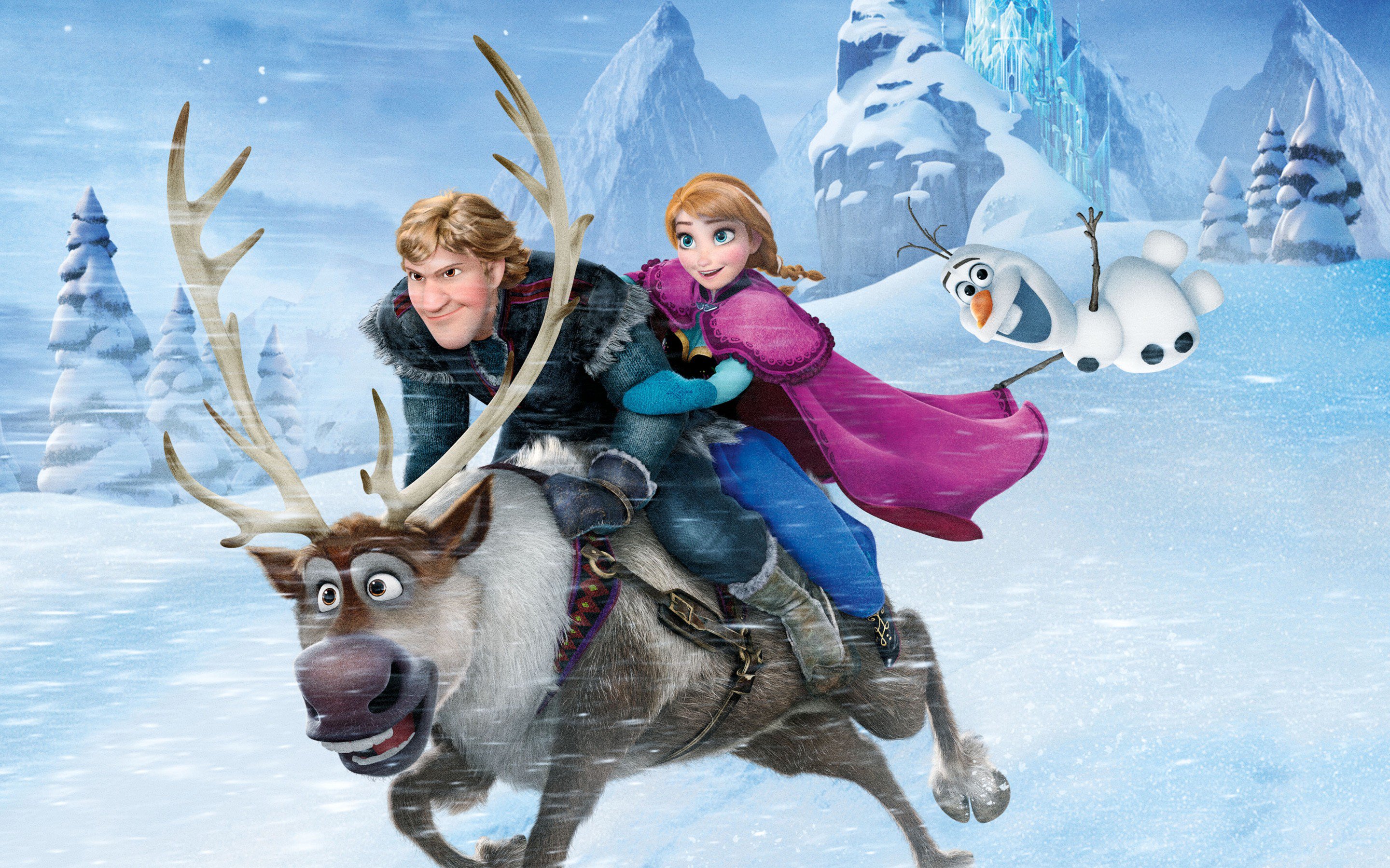 Wallpapers Frozen disney animated movies on the desktop