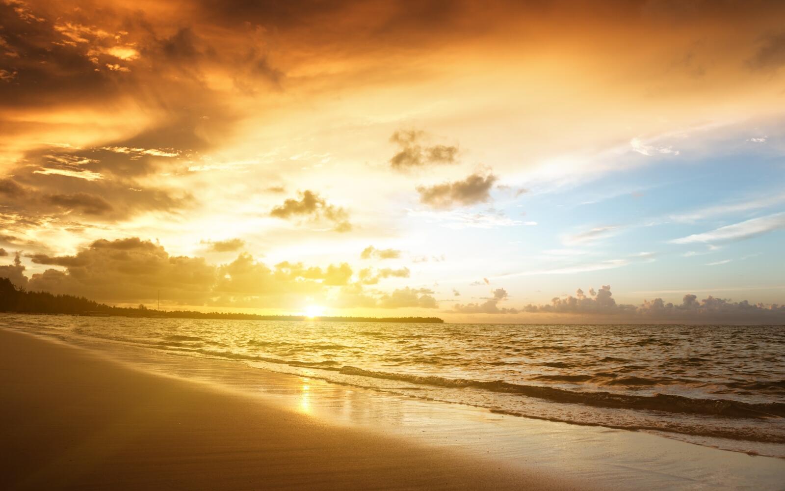 Бесплатное фото Фото на заставку пляж, волны