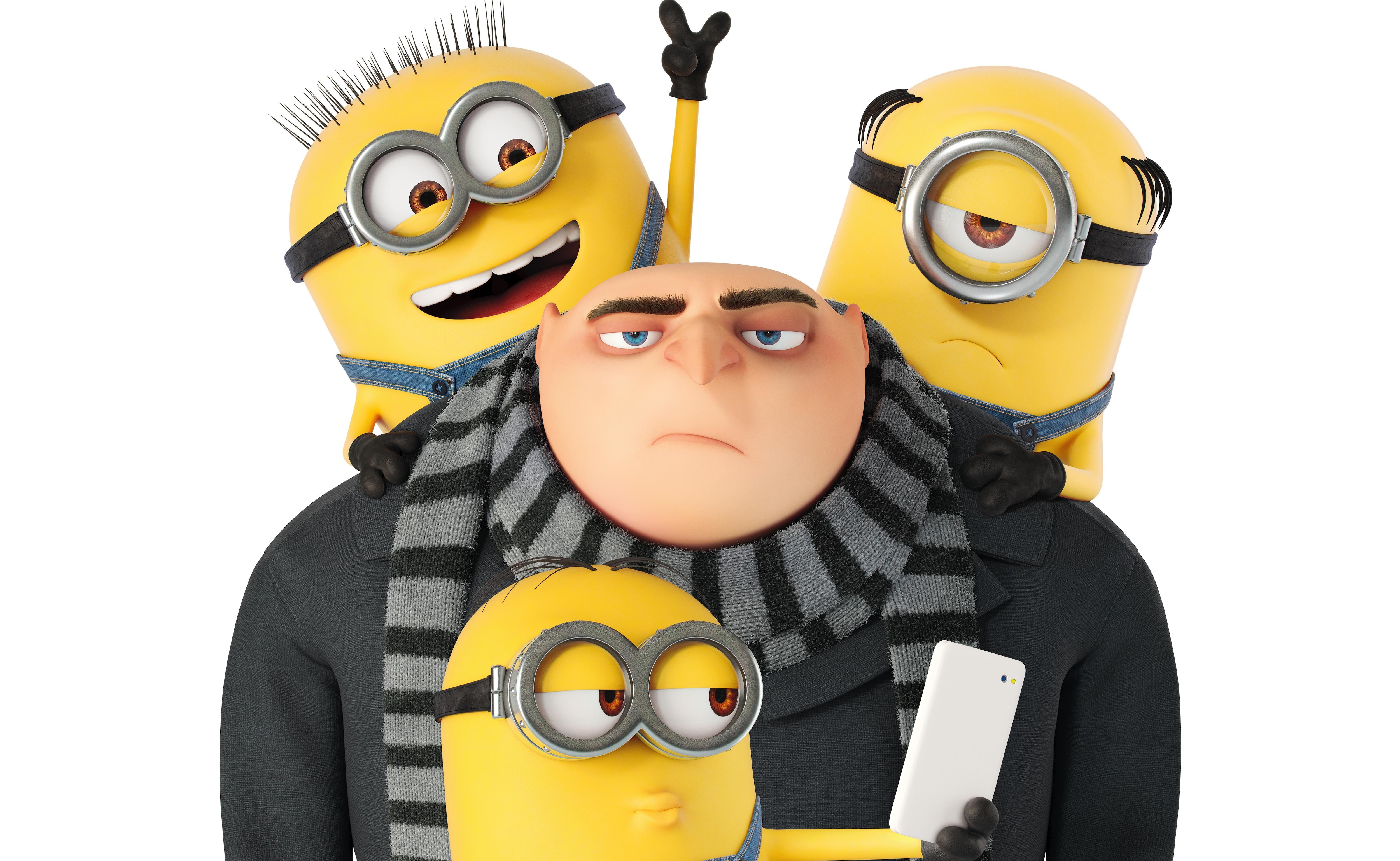 Wallpapers animated films Despicable me 3 minions 2017 on the desktop