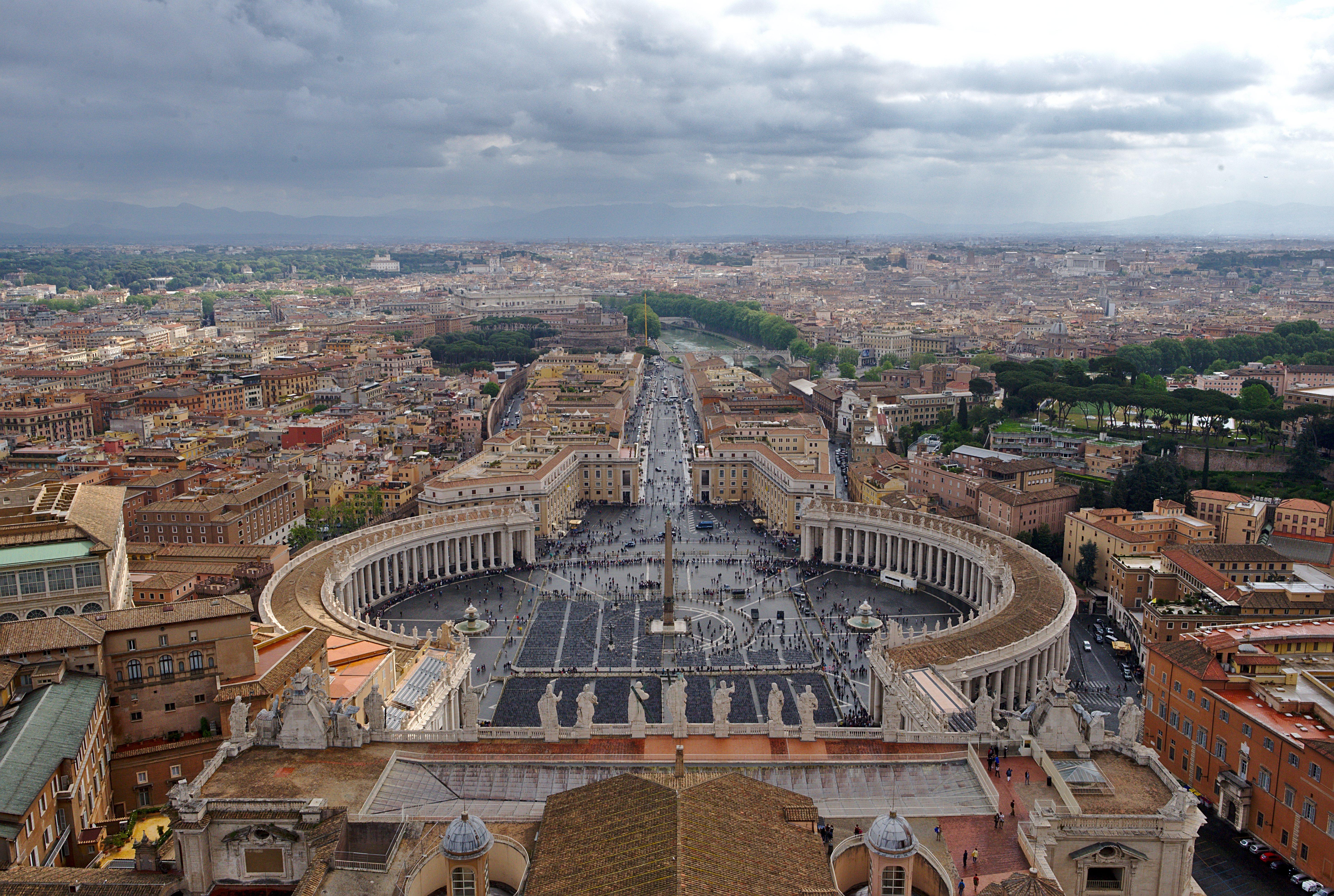 Обои Рим Ватикан город на рабочий стол