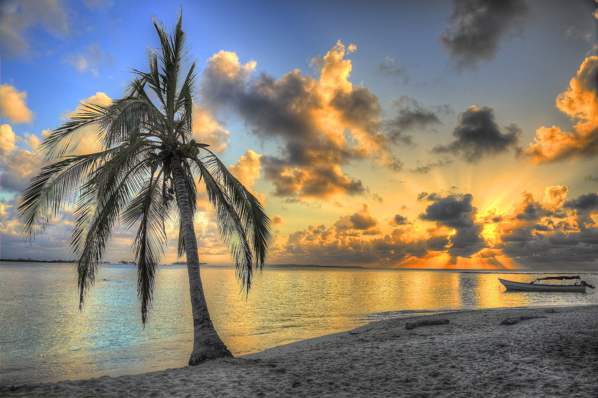 免费照片大西洋岛的日落