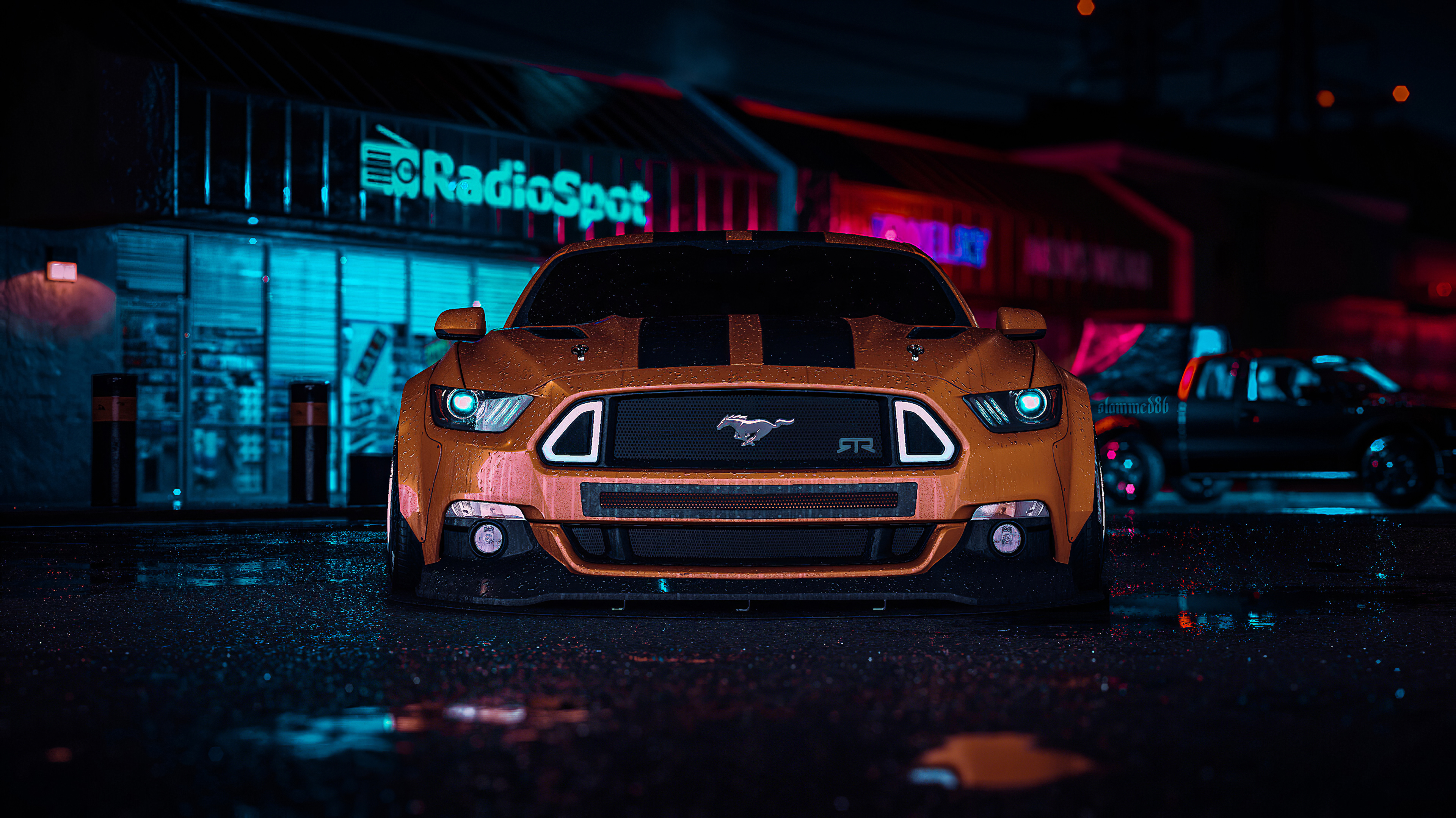 Wallpapers Need for Speed Ford Mustang cars on the desktop