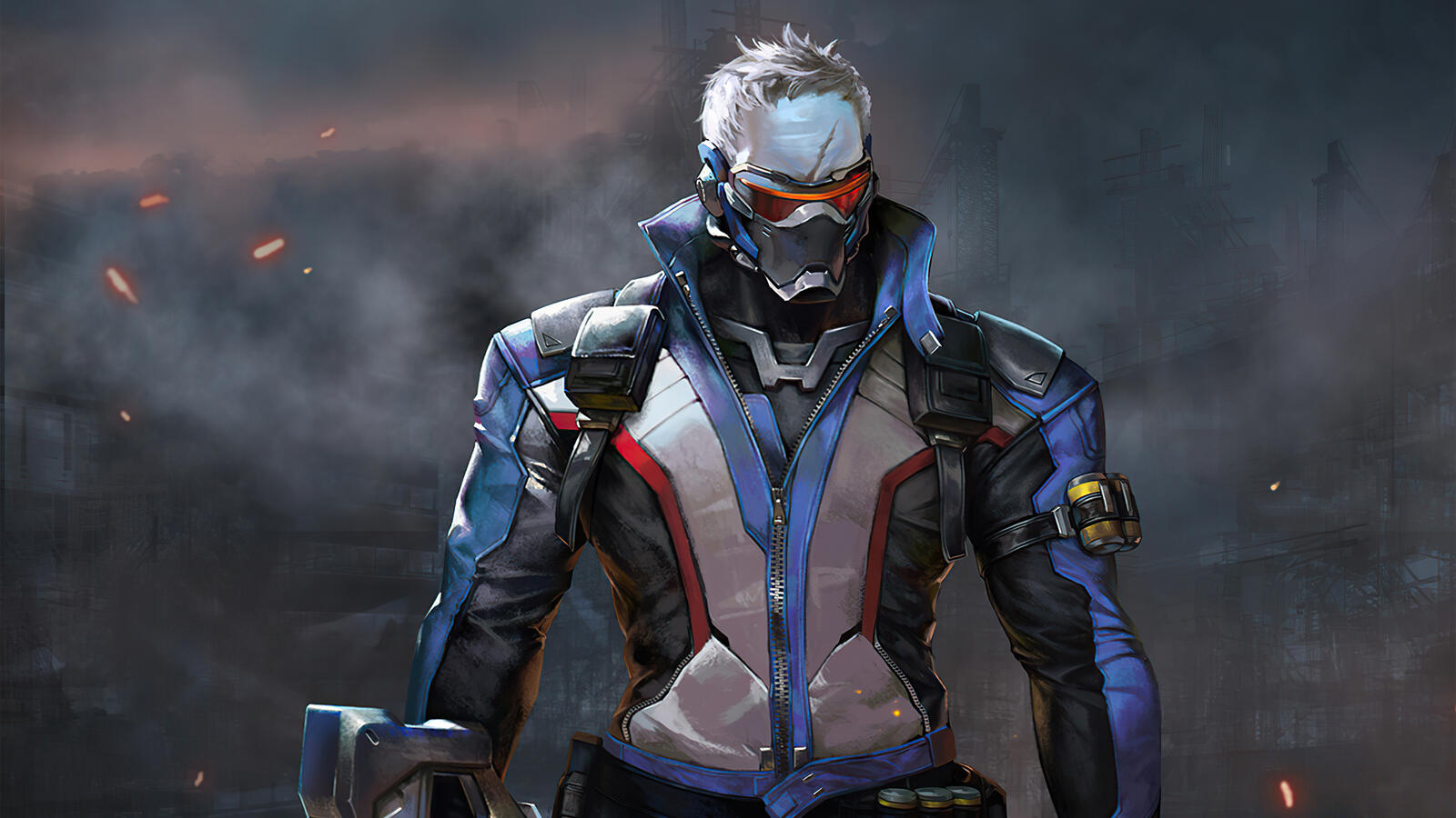 Wallpapers overview Soldier 76 2021 games on the desktop