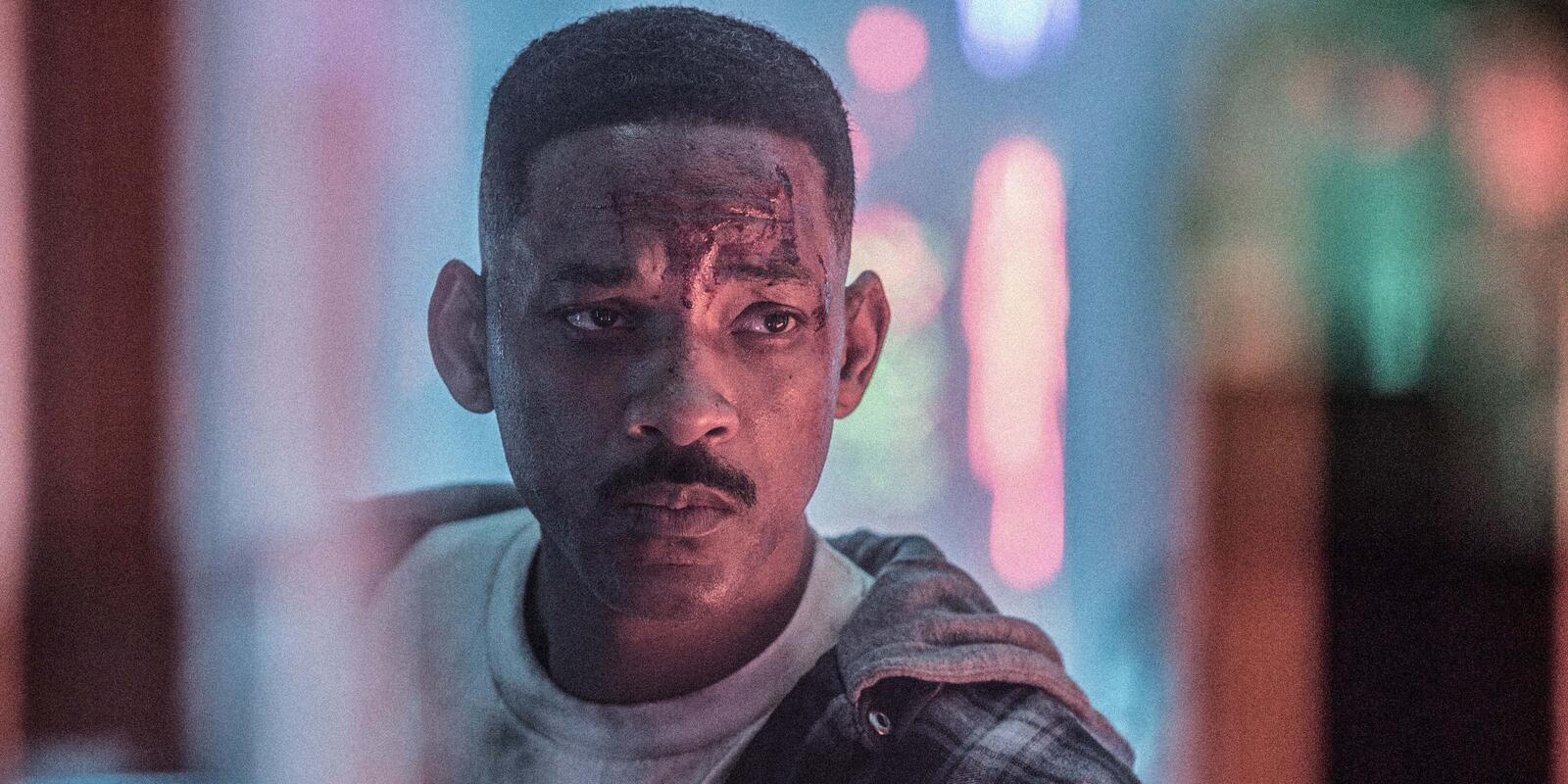 Wallpapers bright Will Smith 2017 Movies on the desktop