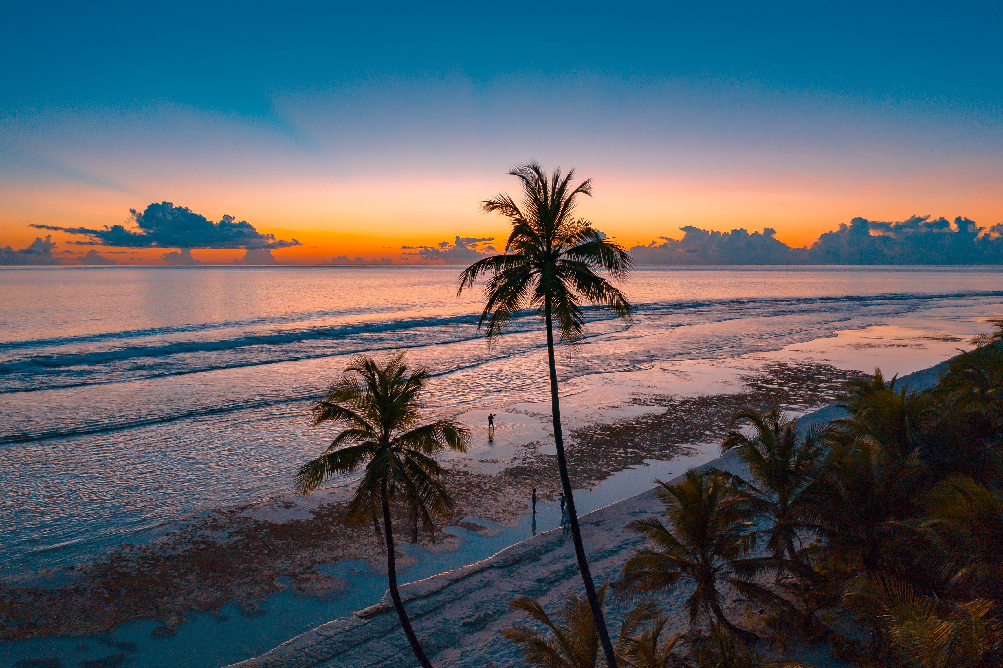 Фото бесплатно Мальдивы, восход, живописный вид