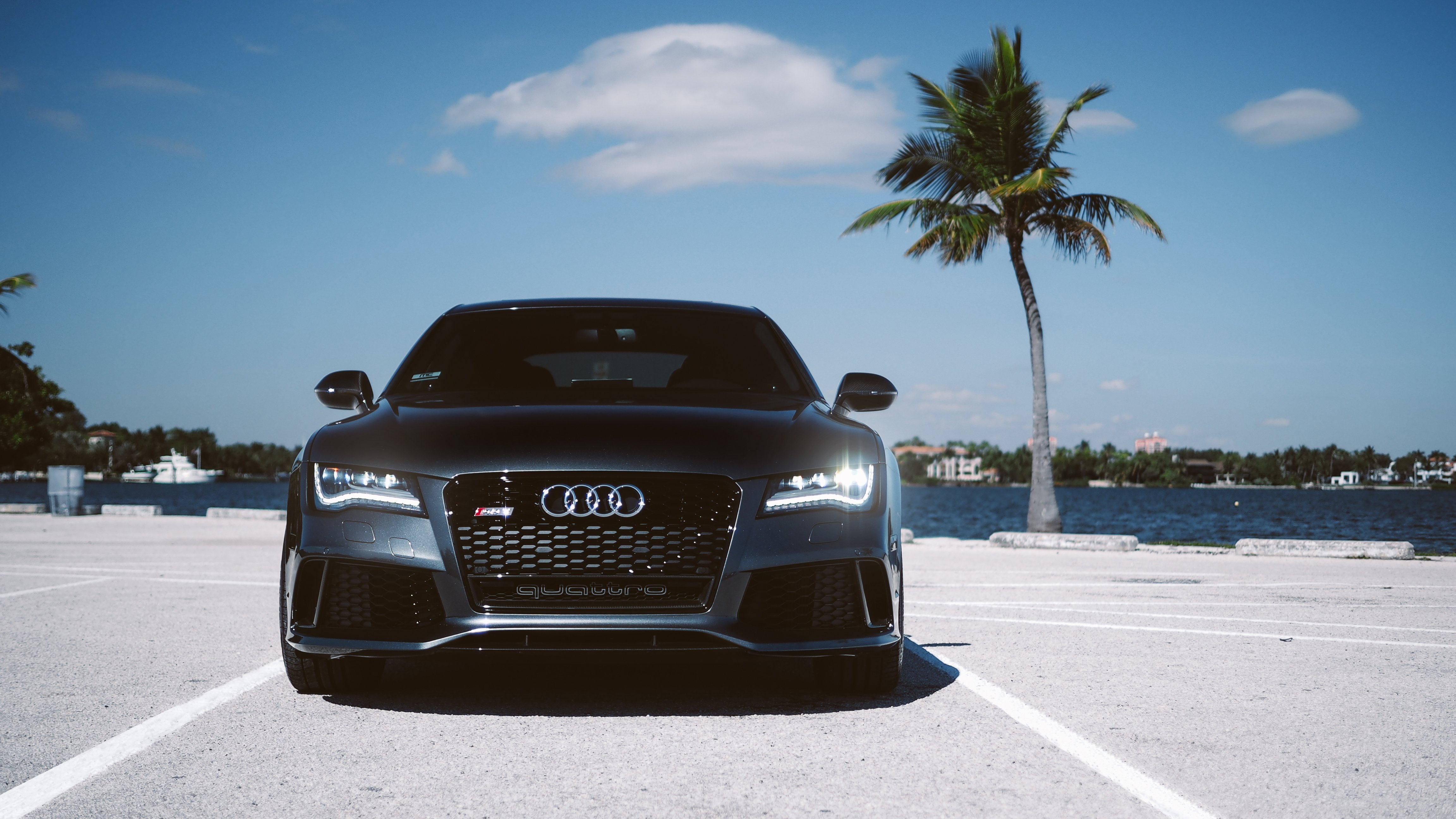 Audi rs7 front view