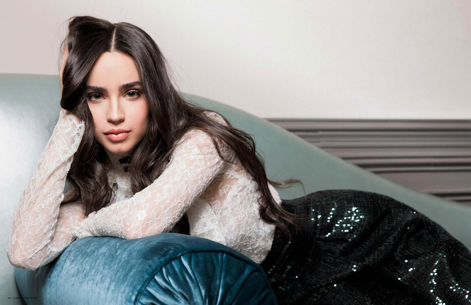 Wallpapers Sofia Carson music celebrities on the desktop
