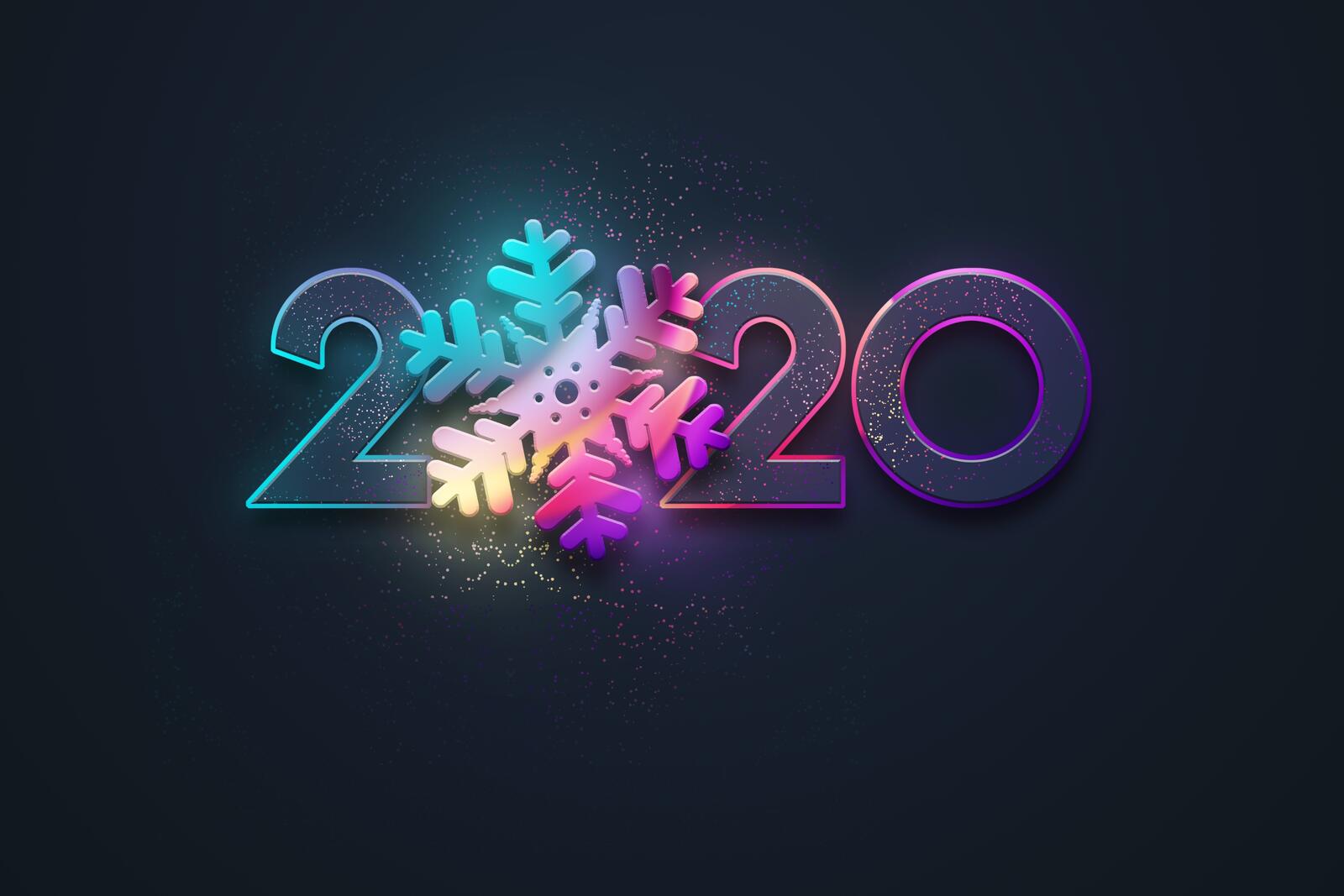 Обои празднование счастливый новый 2020 год новый год на рабочий стол