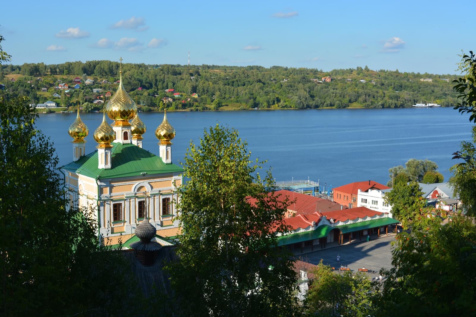 Обои города церковь Россия на рабочий стол