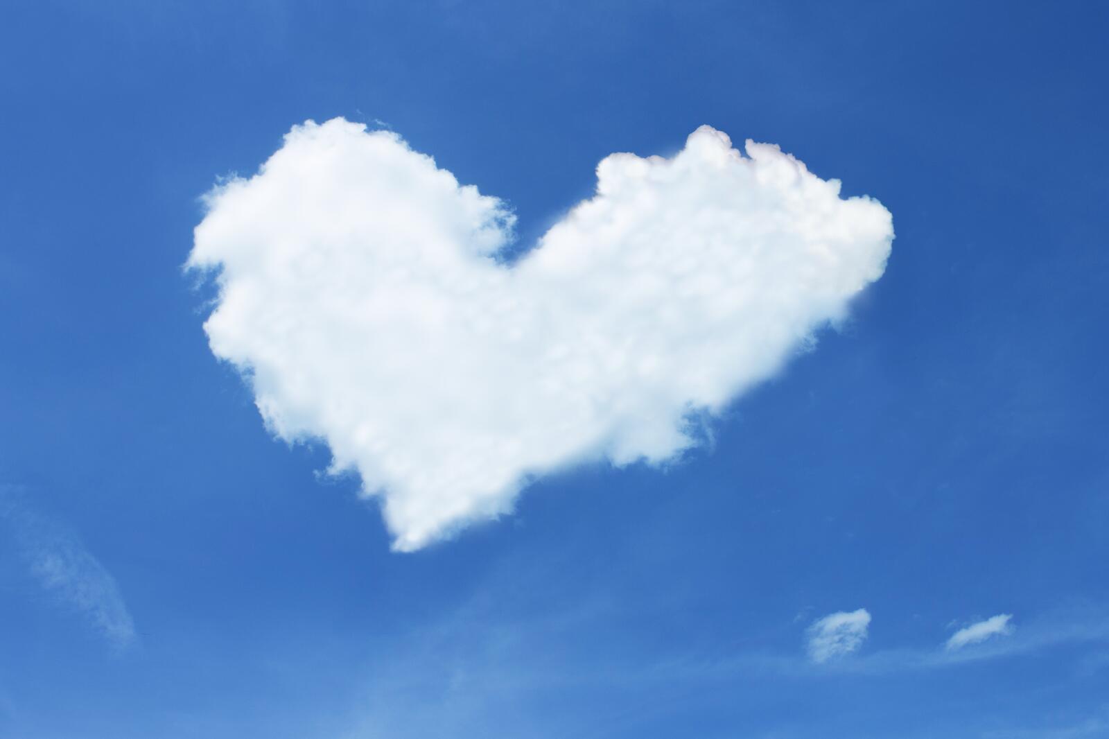 Free photo A cloud for Valentine`s Day