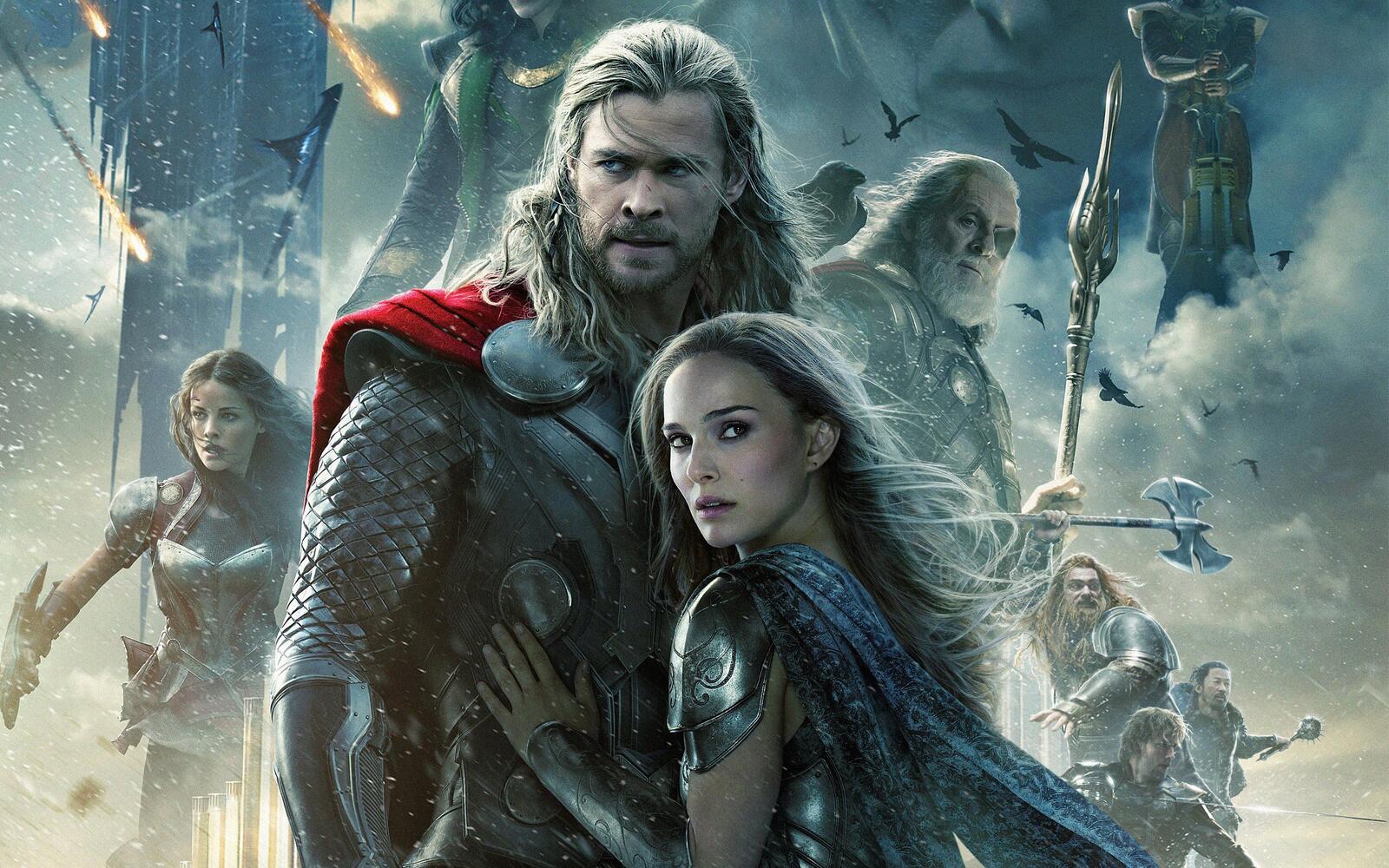 Wallpapers couple movies Thor on the desktop