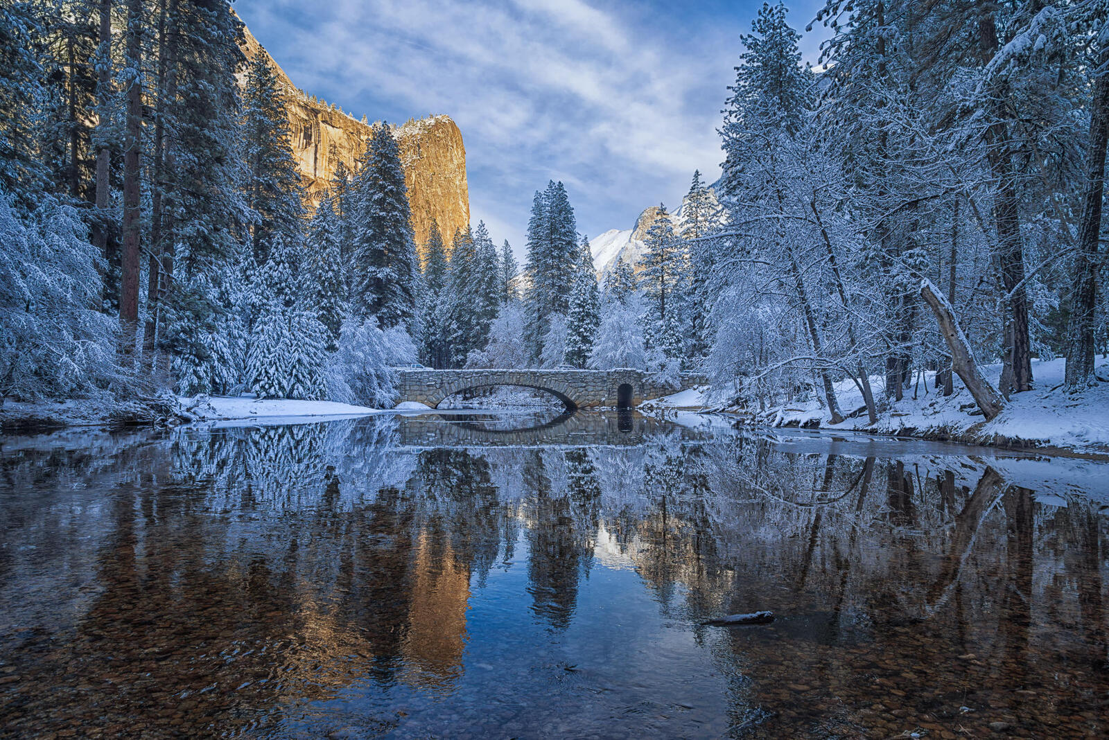 Wallpapers Stoneman Bridge Yosemite National Park Yosemite on the desktop