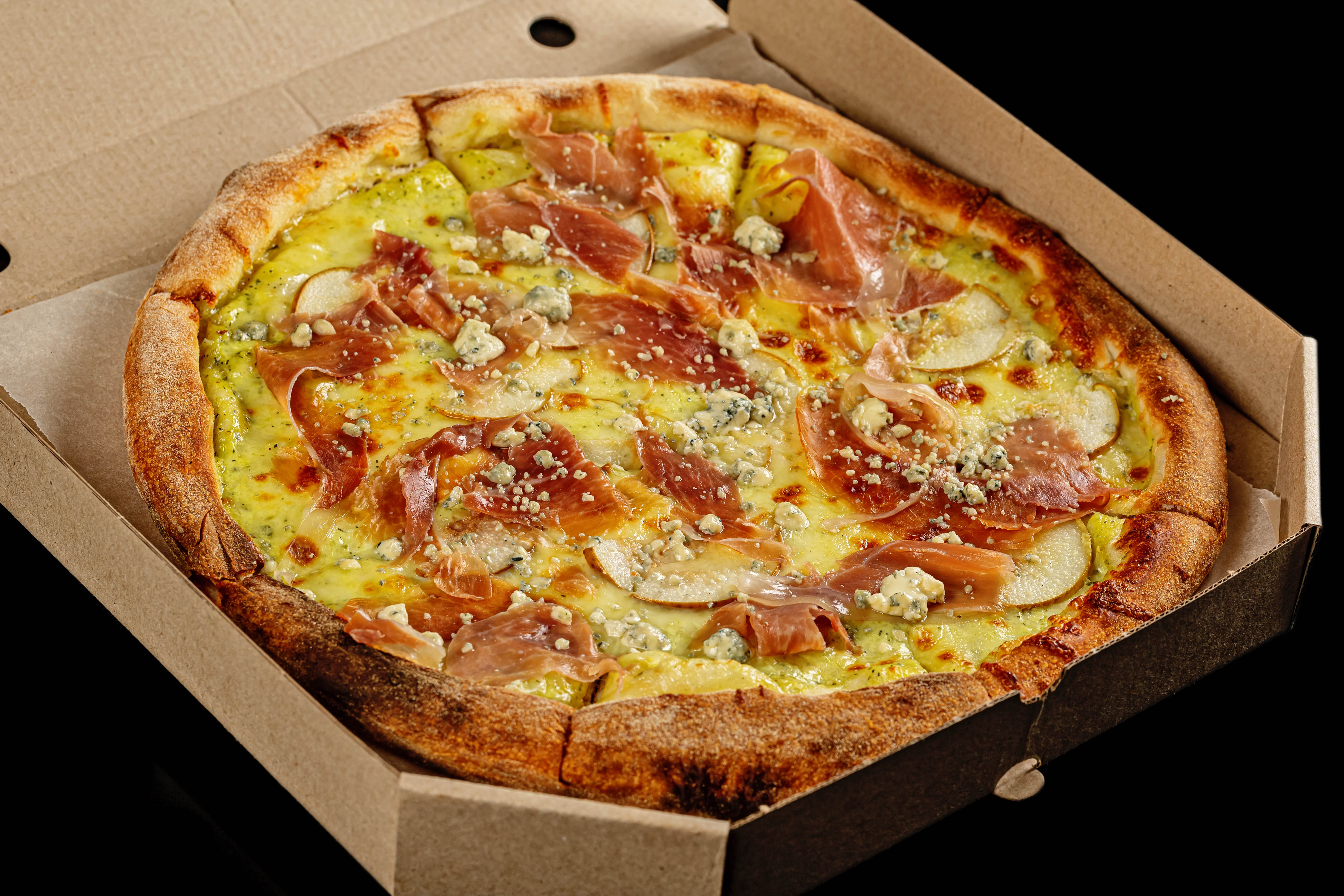 Photo free food, pizza, box