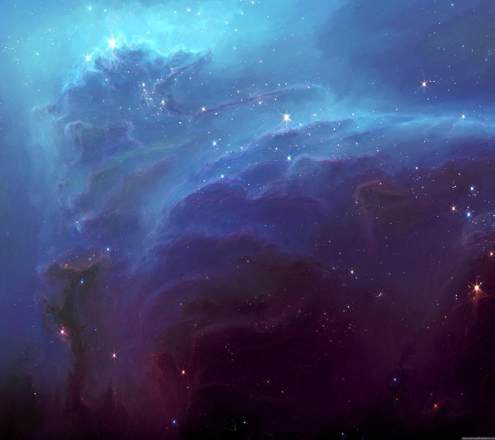 Wallpapers galaxy space sky on the desktop