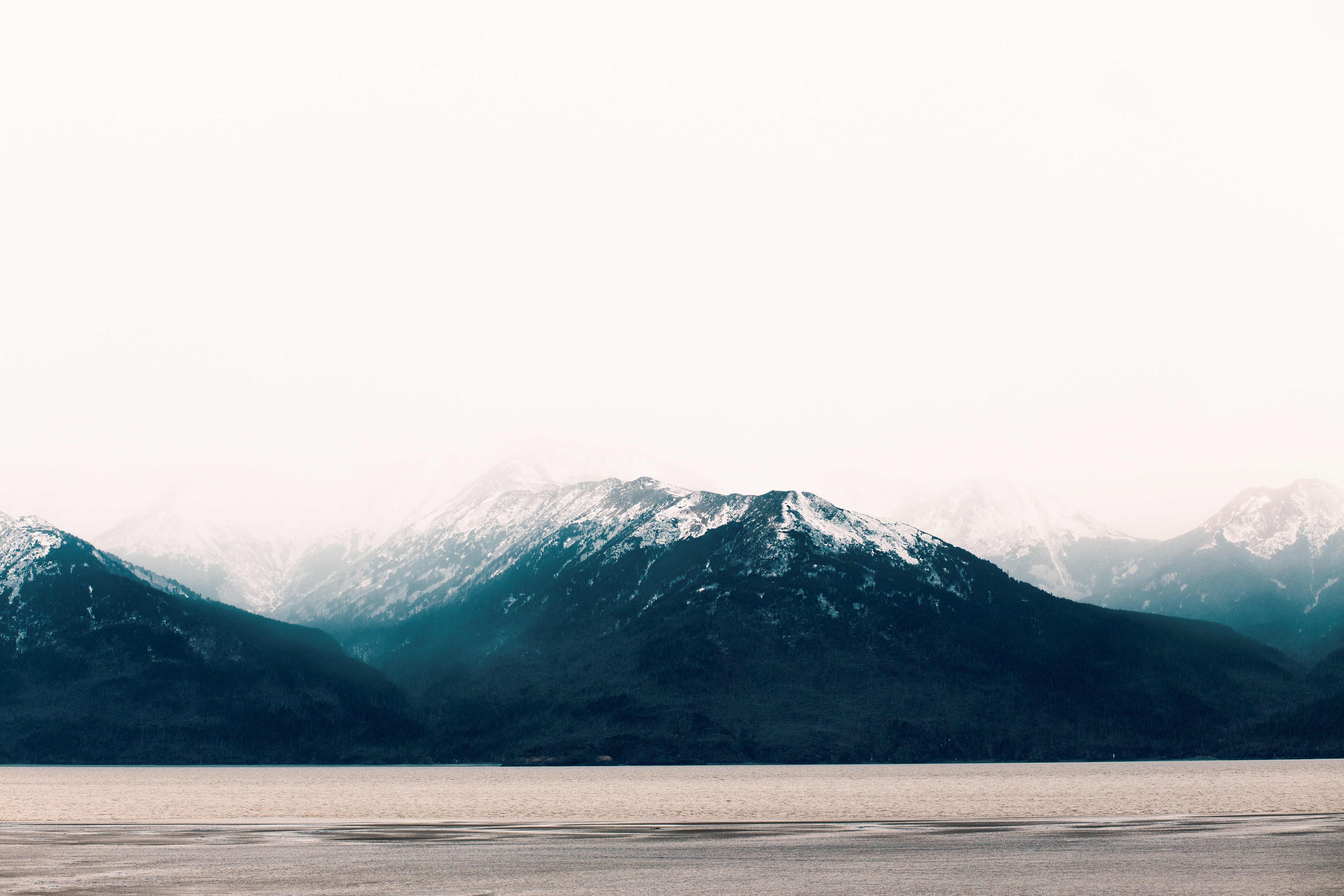 Фото бесплатно горы, бесплатные изображения, снег на вершинах
