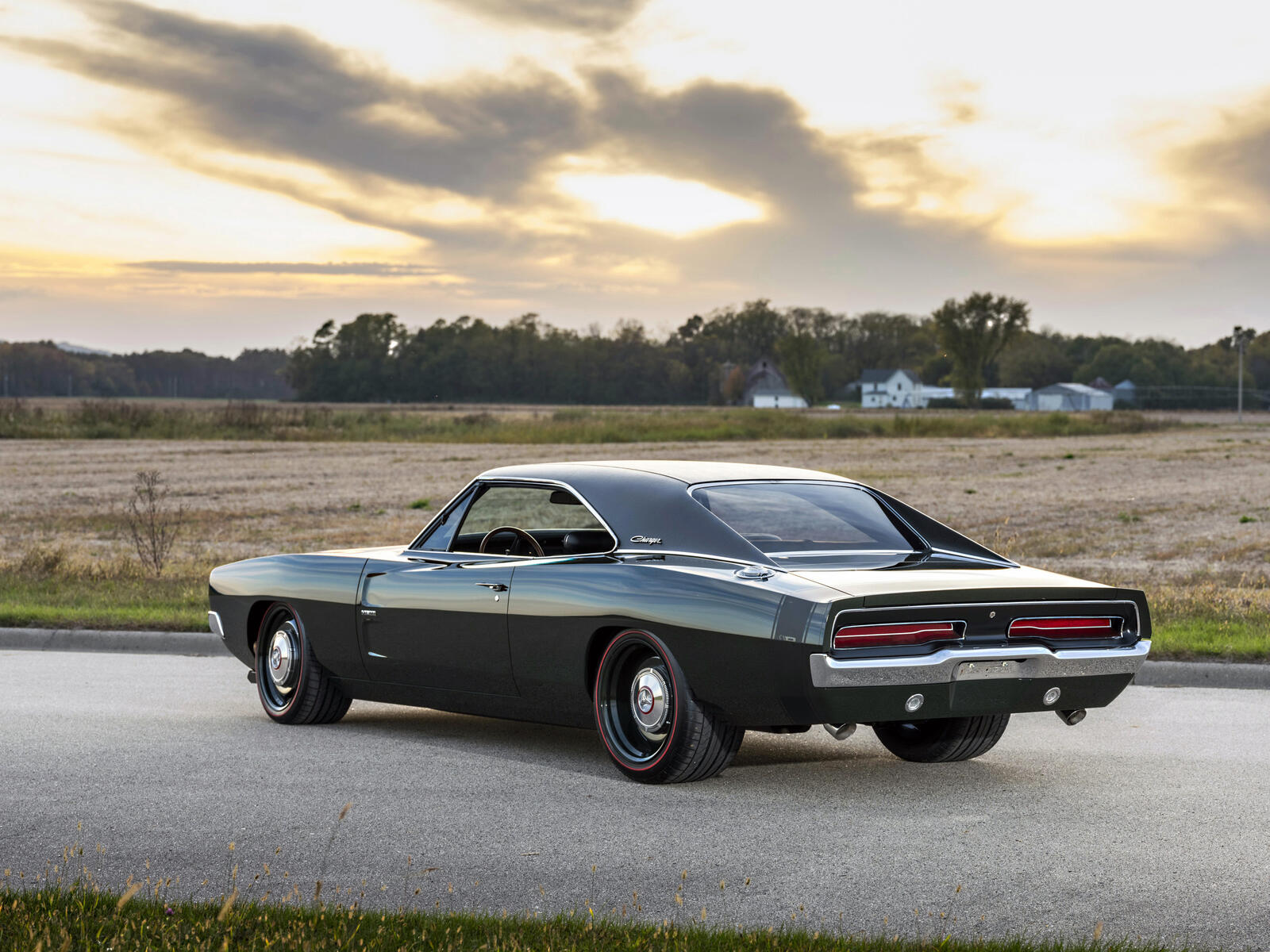 Wallpapers Dodge Charger old muscle car on the desktop