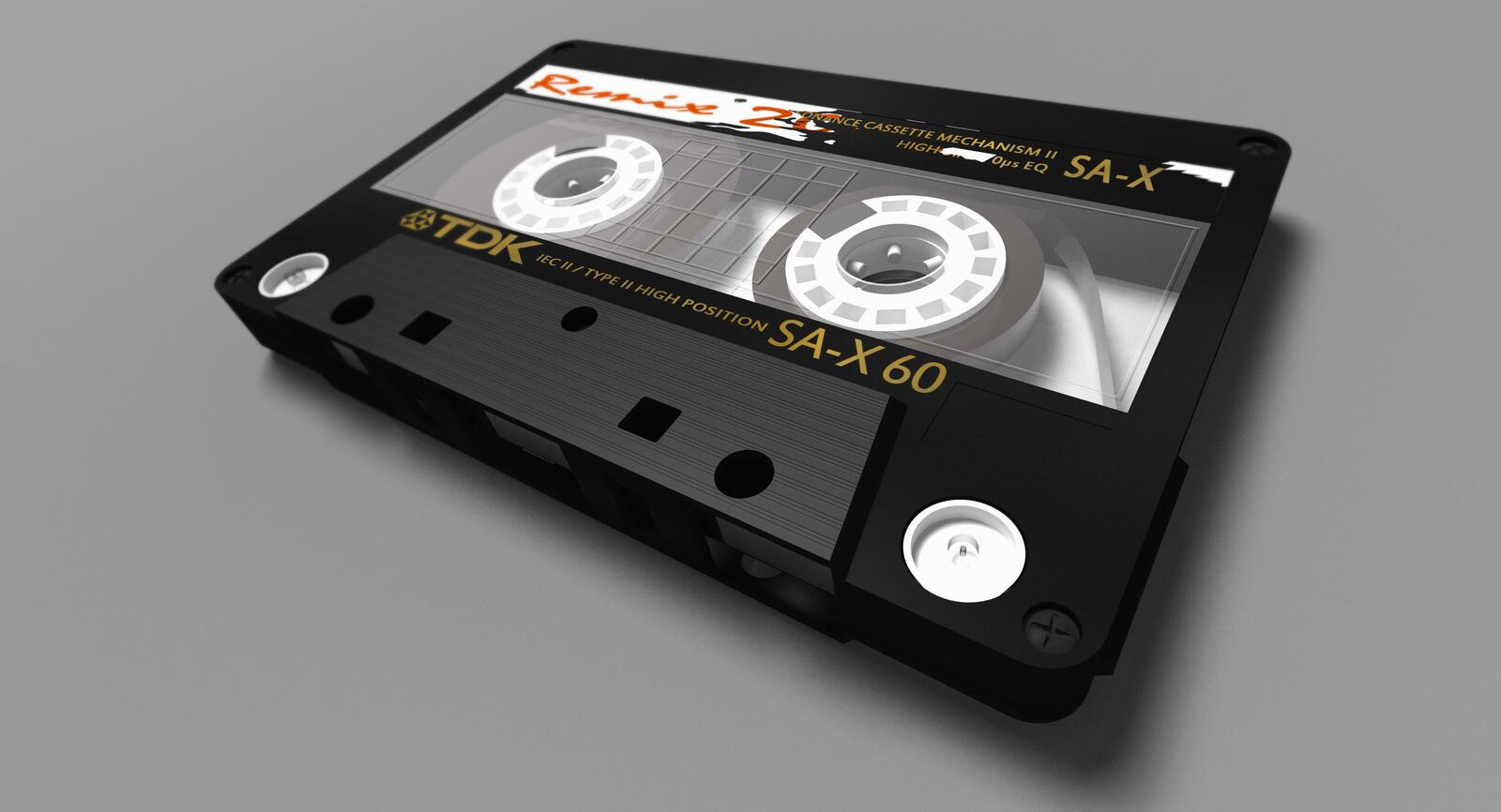 Free photo Audio cassette