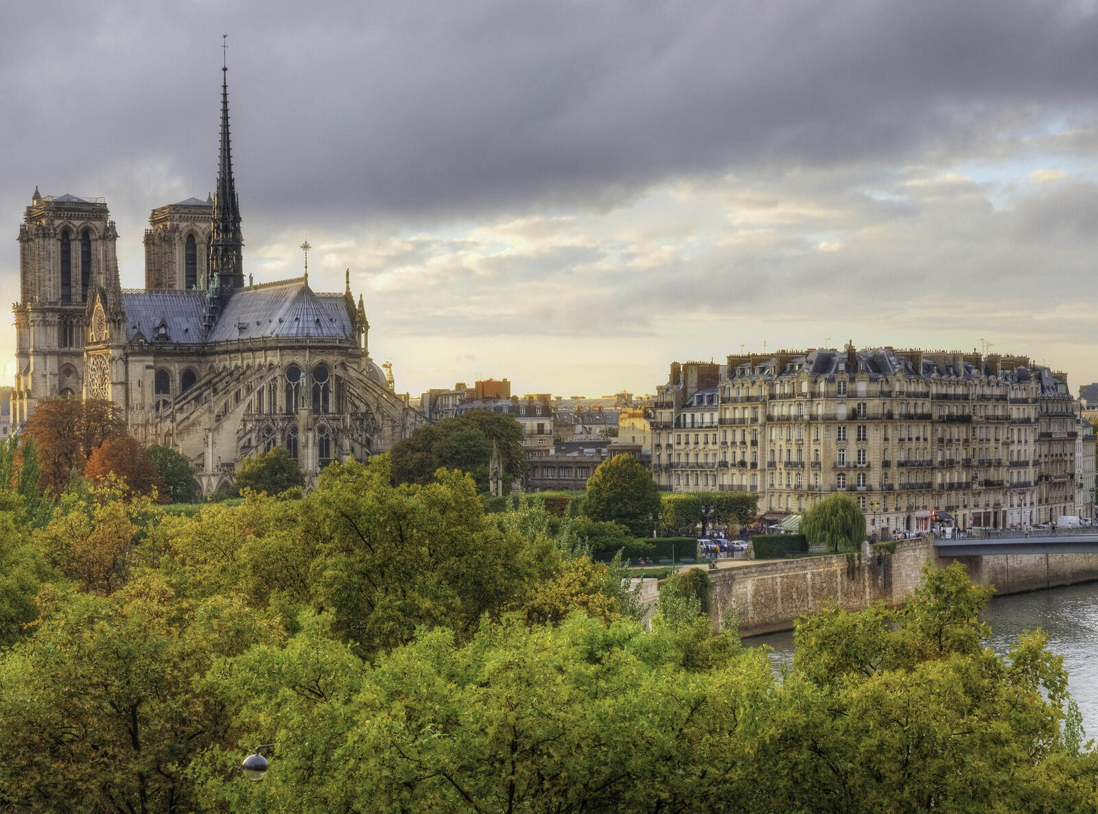 Wallpapers France cityscape Notre Dame on the desktop