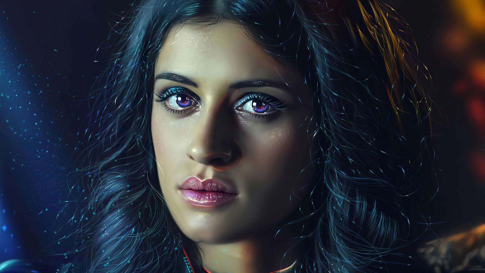 Wallpapers the witcher TV show anya chalotra on the desktop