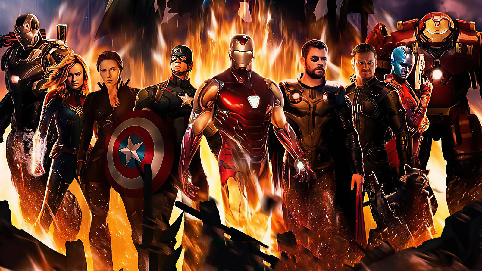 Wallpapers Avengers Endgame artist movies on the desktop