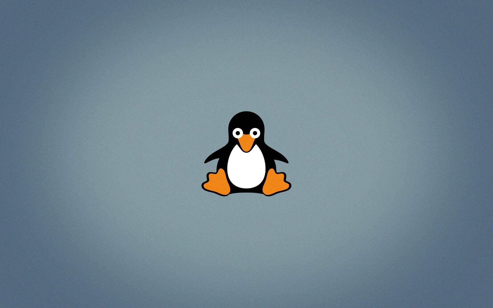 Обои Linux логотип пингвины на рабочий стол