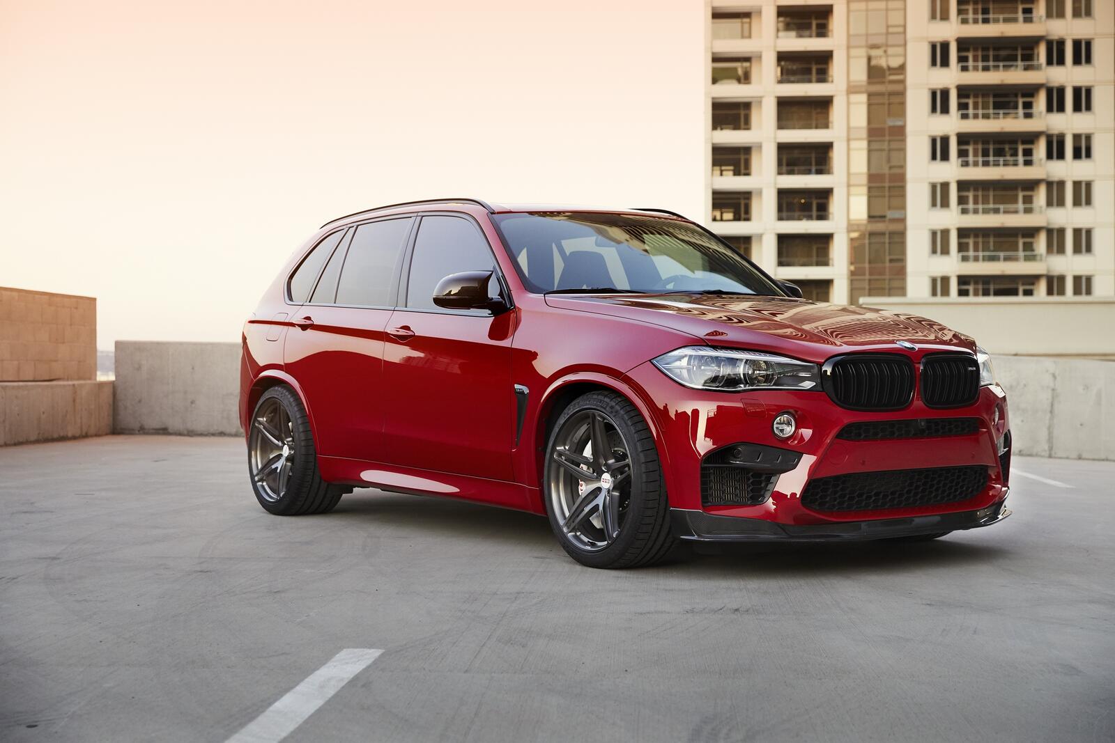 Wallpapers red luxury suv cars wallpaper bmw x5 on the desktop