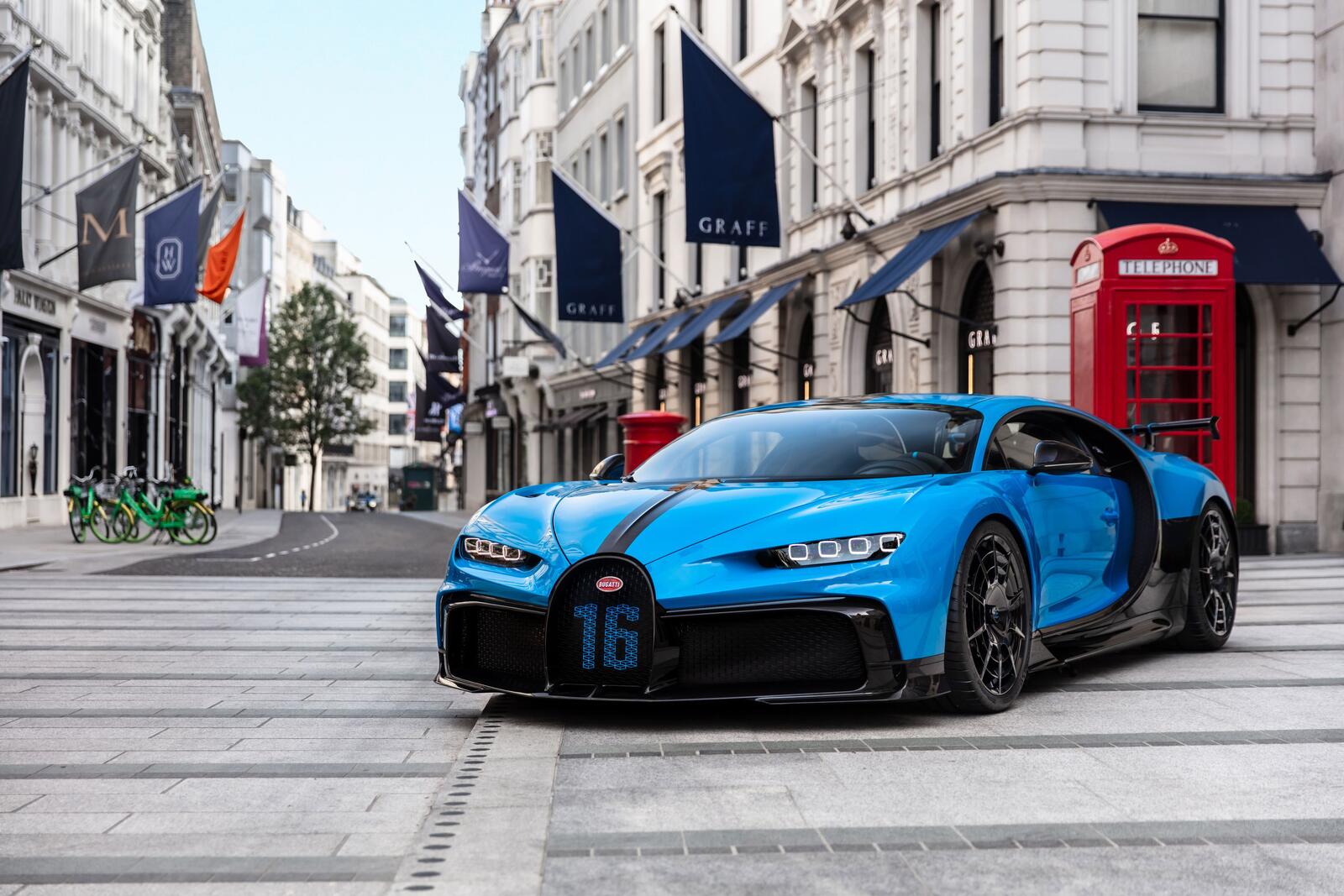 Обои bugatti chiron pur sport Bugatti синяя машина на рабочий стол