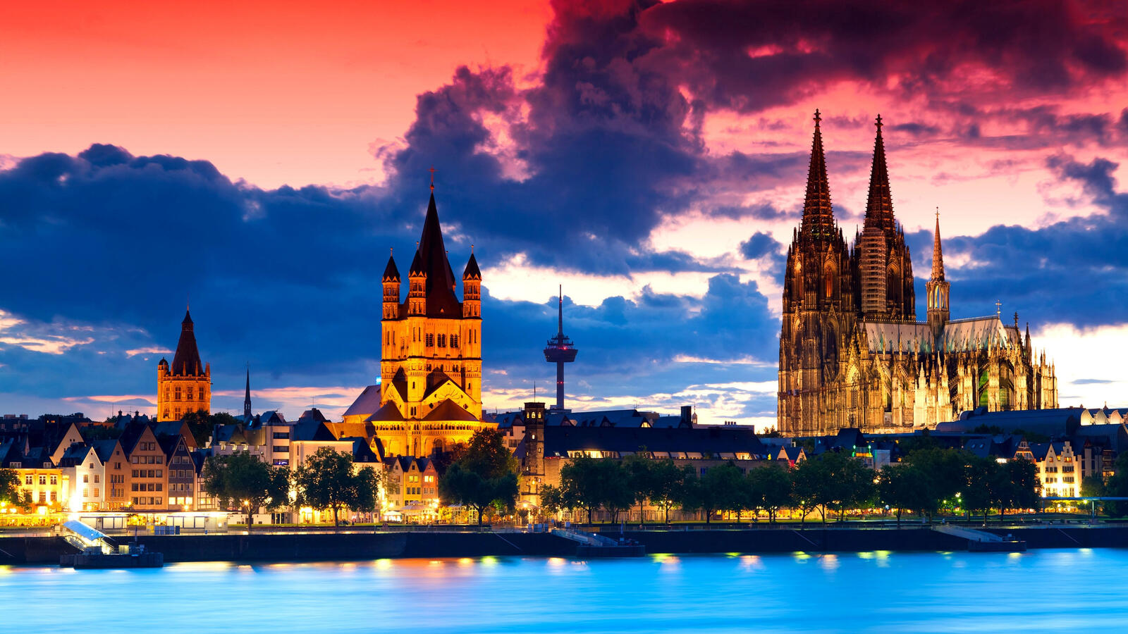 Wallpapers cologne cathedral Germany world on the desktop